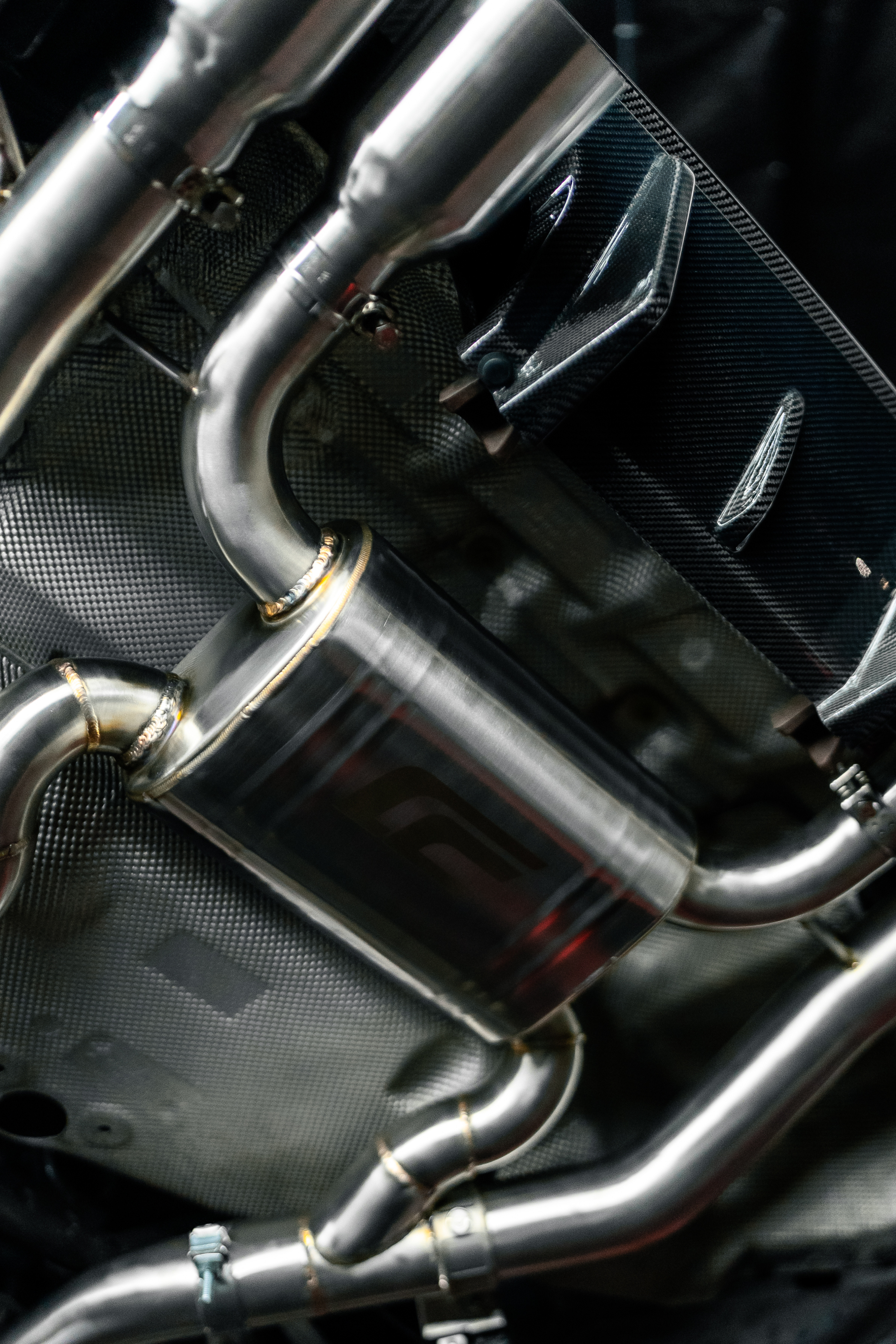 BMW G8X M2/M3/M4 S58 CenCal Valved Stainless Steel Catback Exhaust