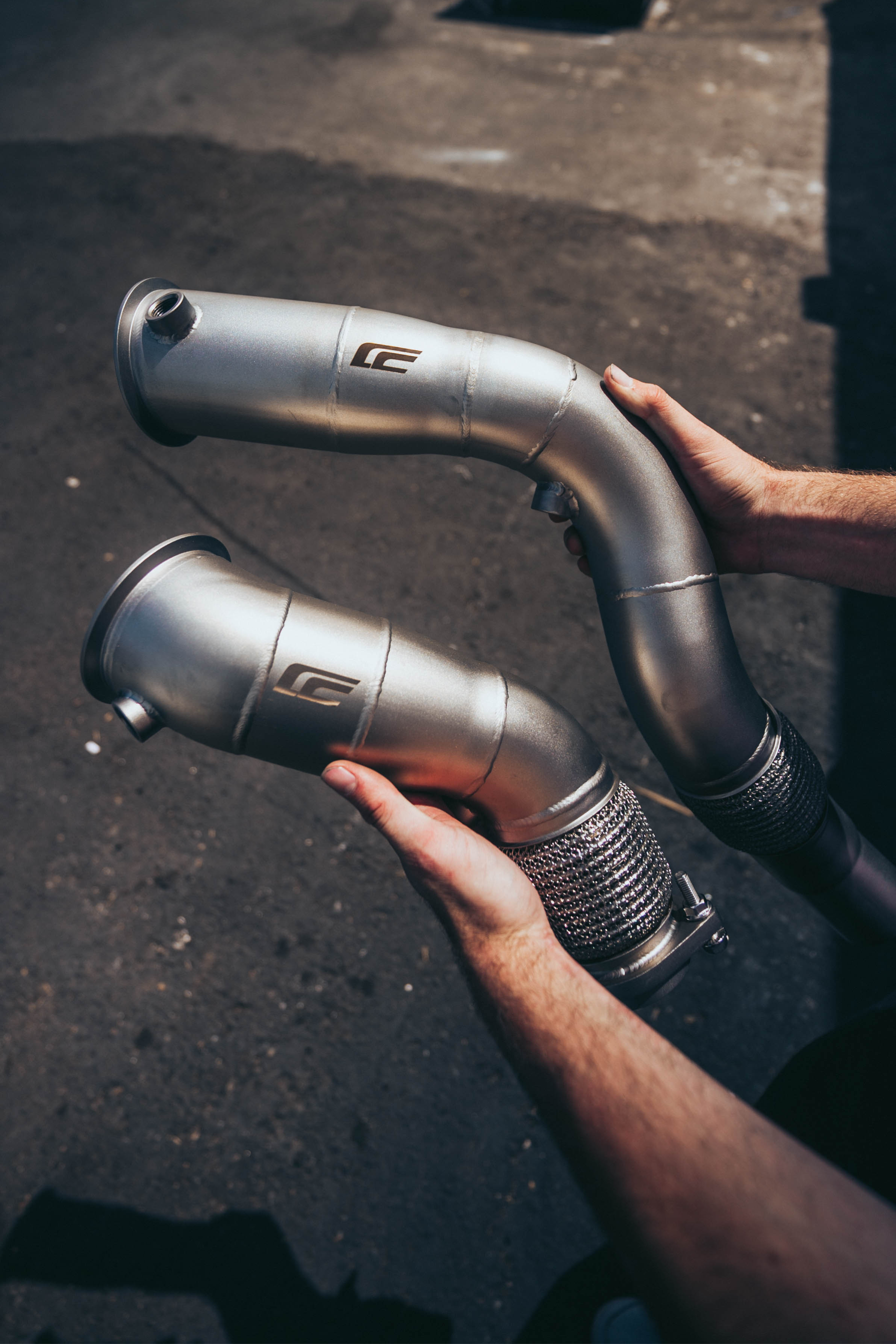 BMW S55 F8X M3/M4 CenCal Catless Downpipes