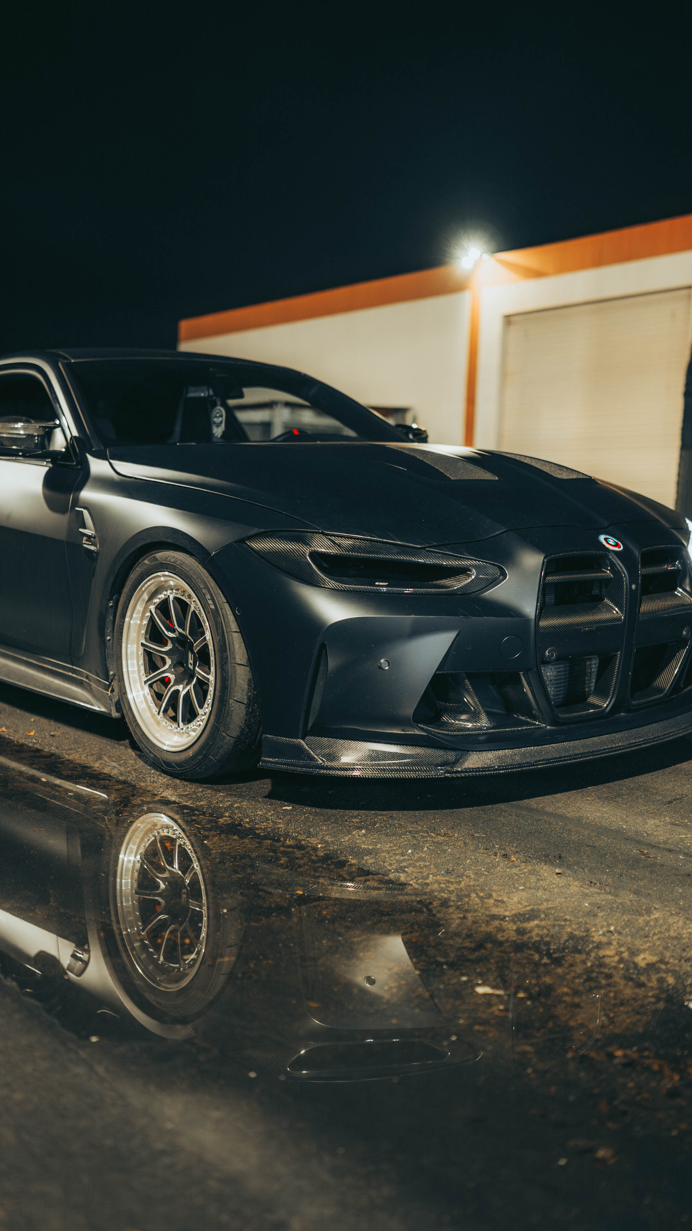 BMW G8X M3/M4 CenCal Motorsport Carbon Fiber Headlight Delete - G80 M3 / G82 G83 M4