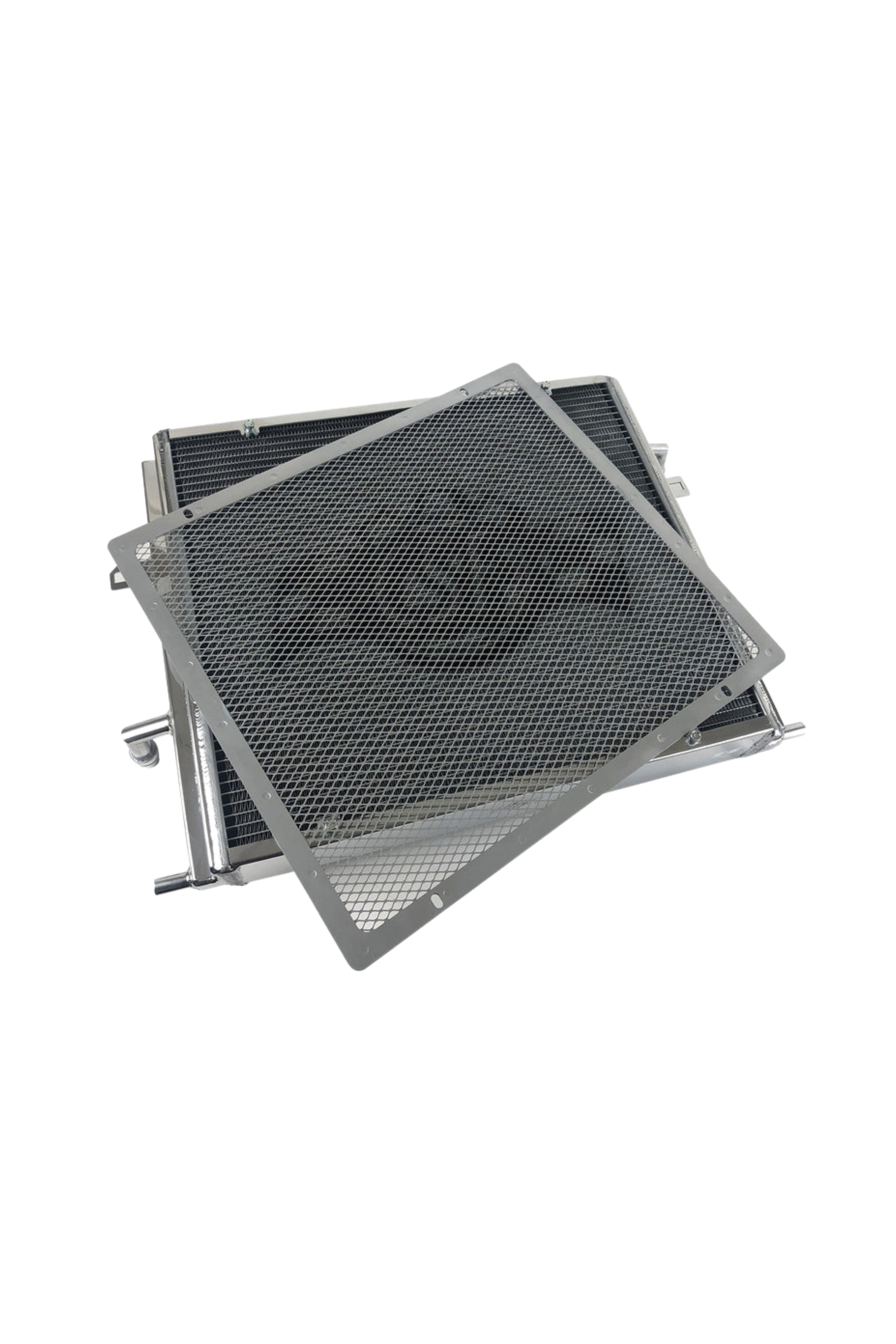 CSF BMW F3X/F2X B58/B48 Triple-Pass Heat Exchanger w/ Rock Guard - Silver