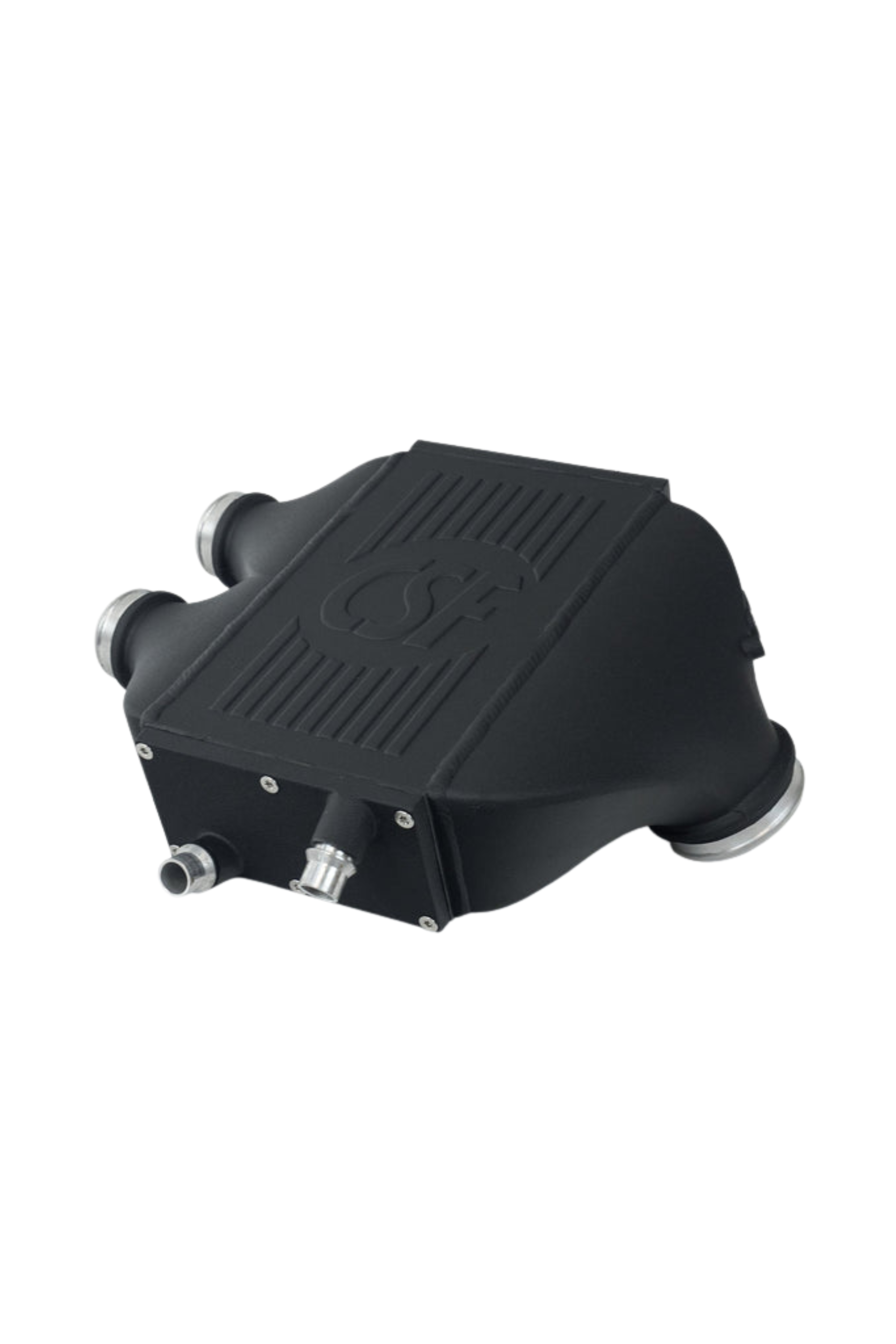 CSF F8X M3 / M4 / M2 Comp Top Mount Charge-Air-Cooler - Crinkle Black Finish