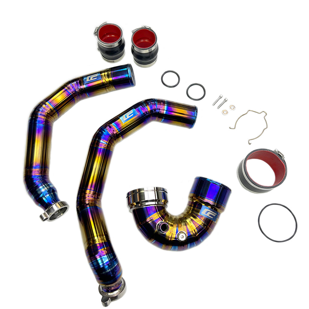 S55 M3/M4/M2C Cen-Cal Titanium Charge Pipes - F80/F82/F83/F87