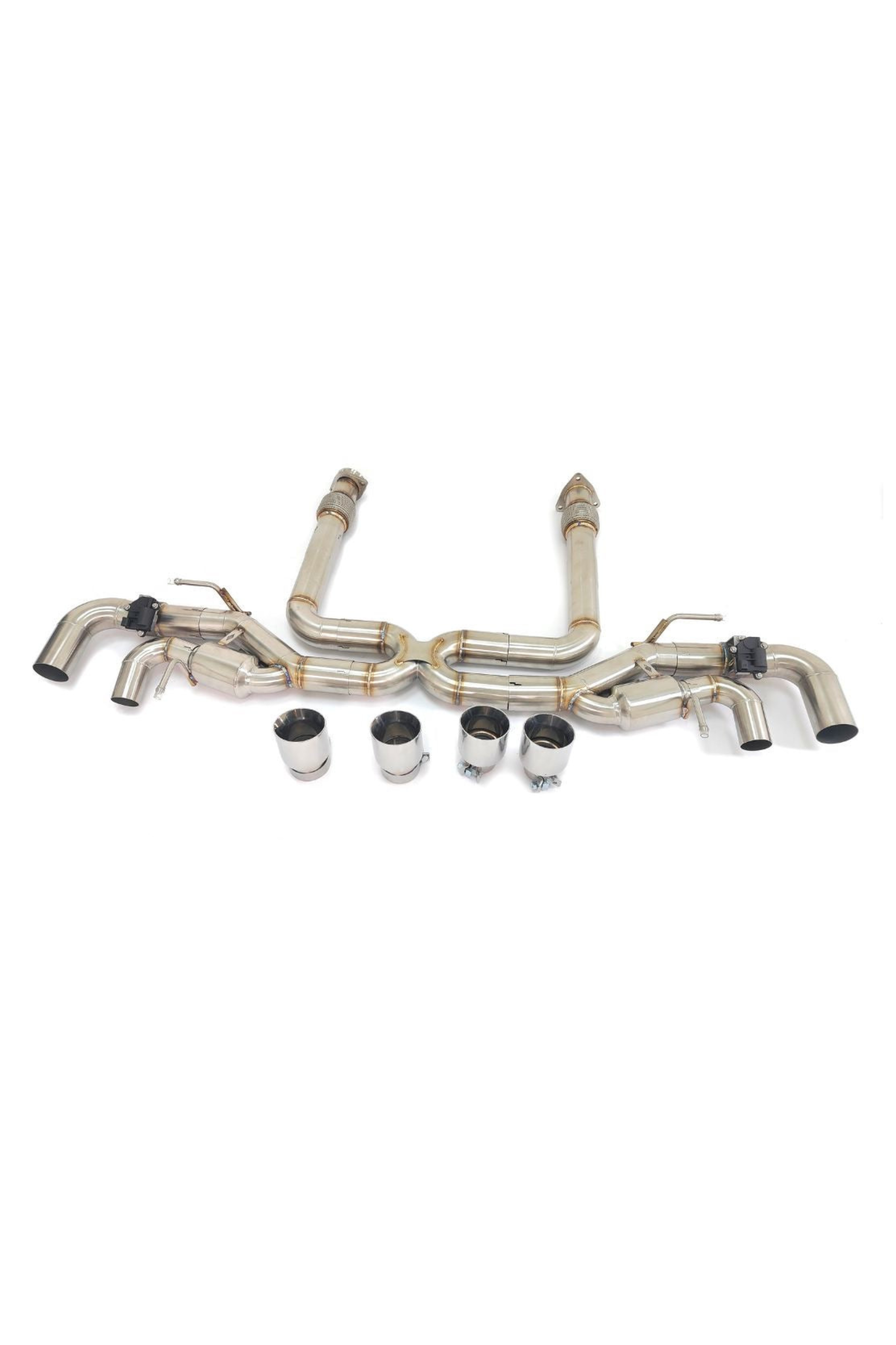 Chevy Corvette C8 Stainless Steel Valved Catback Exhaust