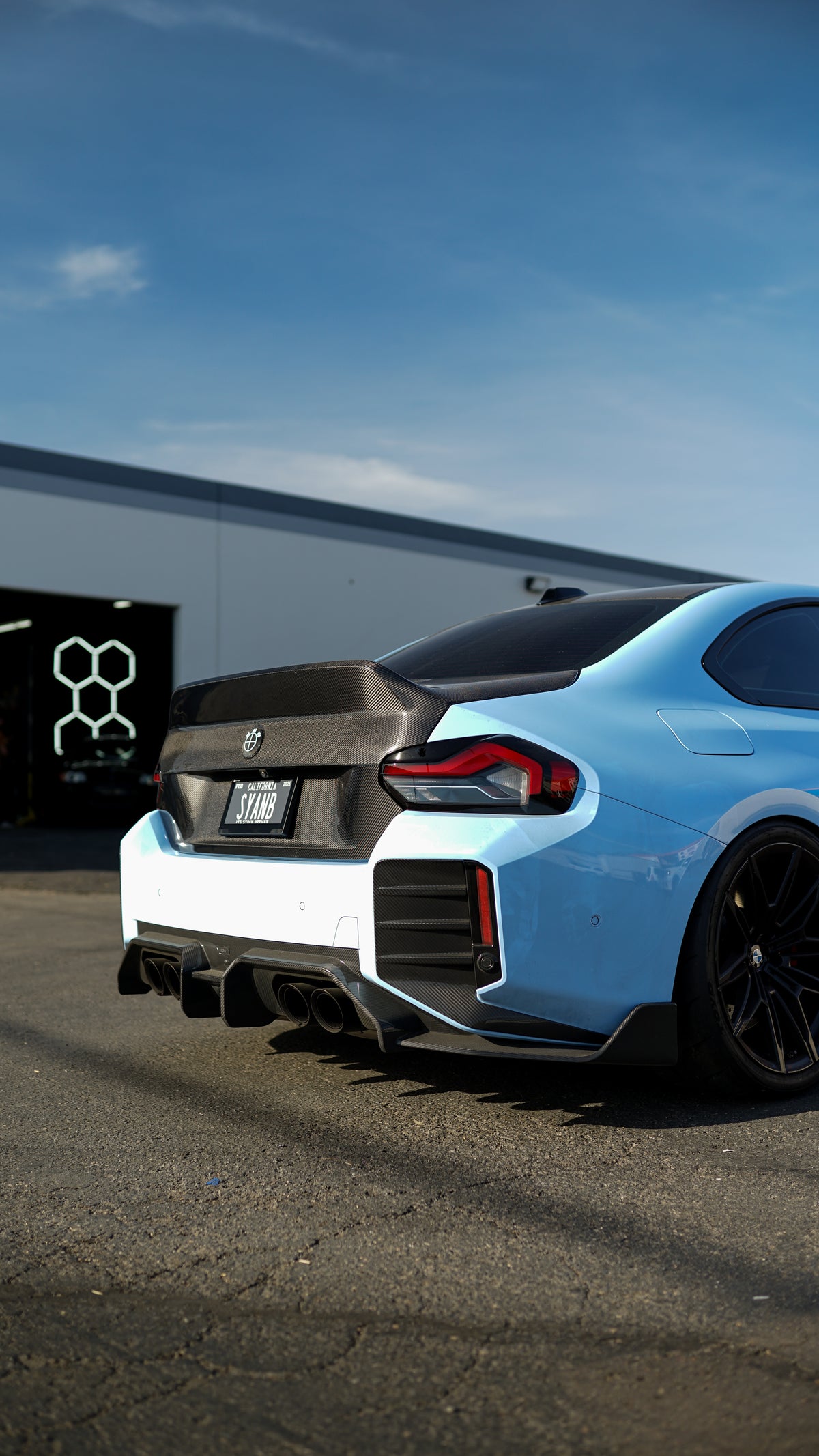 G87 Csl Rear BMW G87 M2 CSL Style Carbon Fiber Trunk Lid – Enhance Aerodynamics & Style