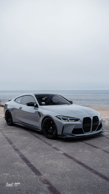 V Style V1 Carbon Fiber Front Lip 3pc - G8X M3/M4