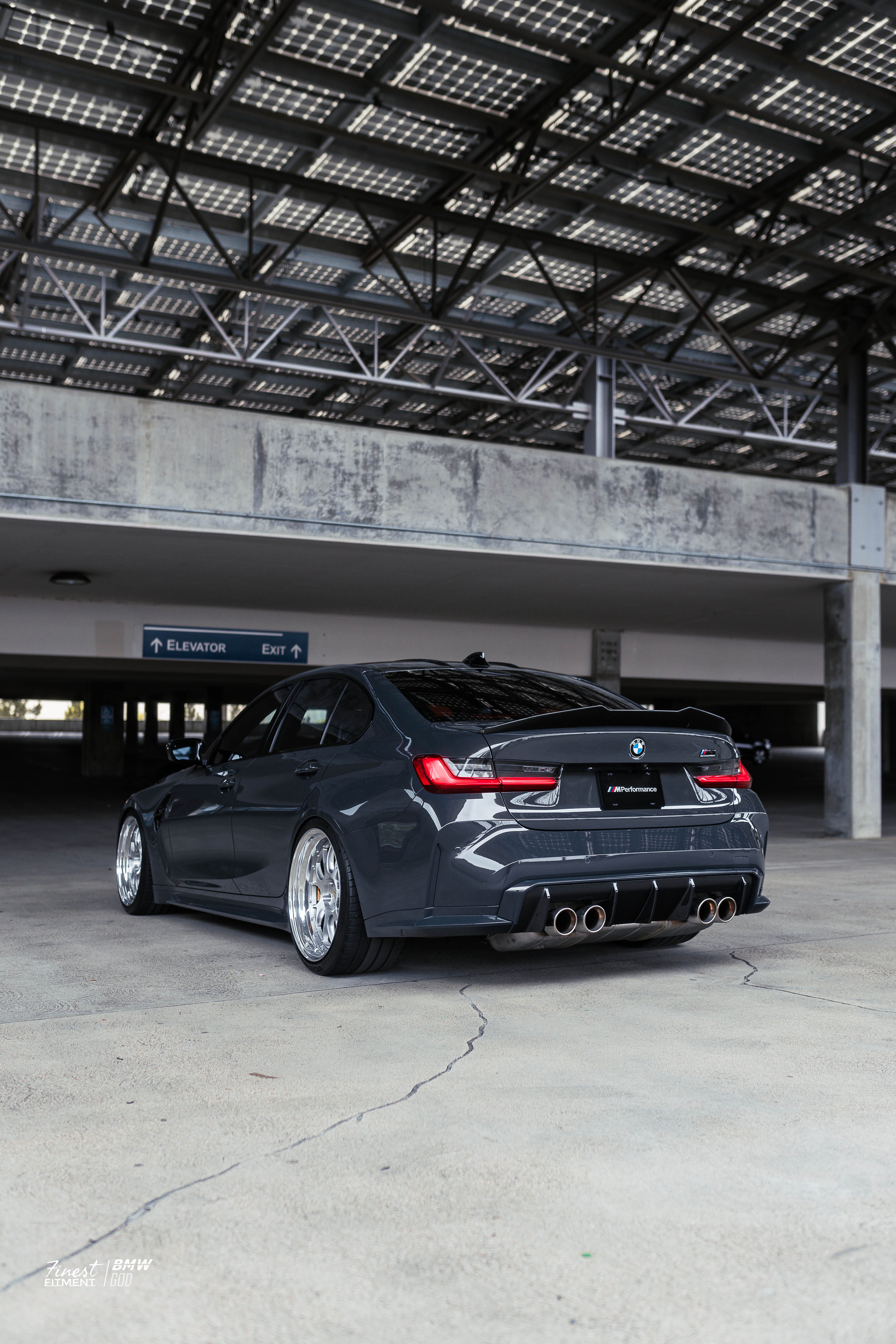 G20/G80 PSM Carbon Fiber Trunk Spoiler for BMW 3-Series & M3