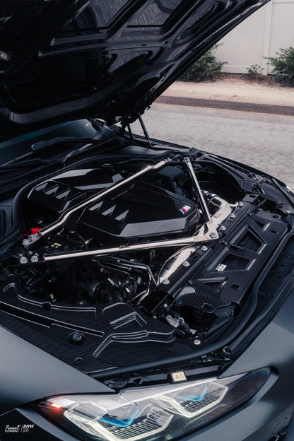 Cen-Cal Motorsport Carbon Fiber Engine Bay Shrouds – BMW G87 M2 / G80 M3 / G82 G83 M4