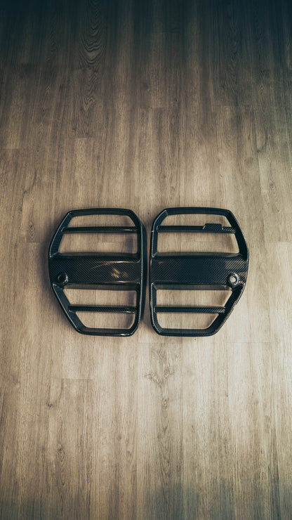 G8X M3/M4 GT3 Carbon Fiber Front Grill Replacement - G80/G82/G83