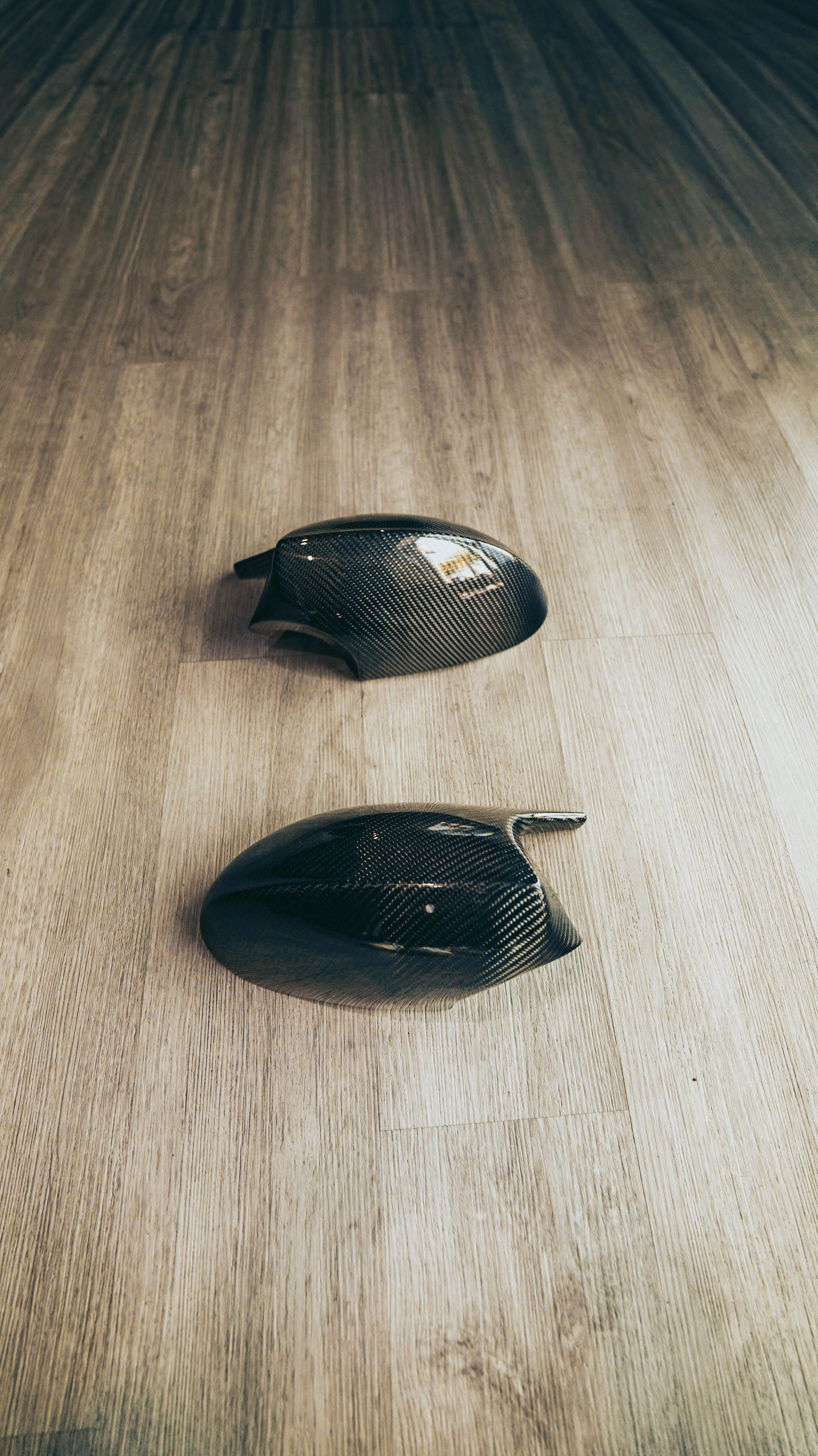 E9X/E8X M Style Carbon Fiber Mirror Cap Replacements