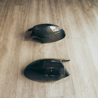 E9X/E8X M Style Carbon Fiber Mirror Cap Replacements