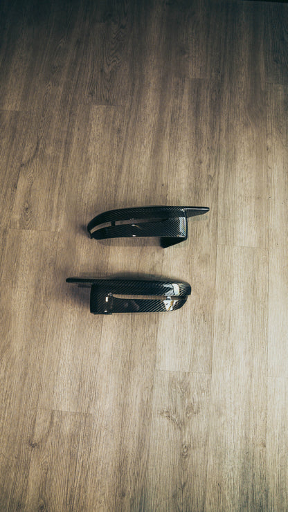 G2X M4 Style Carbon Fiber Mirror Cap Replacements - G20/G22/G30/G42