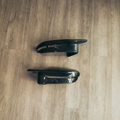 G2X M4 Style Carbon Fiber Mirror Cap Replacements - G20/G22/G30/G42