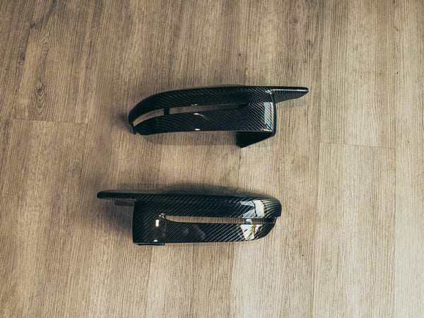 G2X M4 Style Carbon Fiber Mirror Cap Replacements - G20/G22/G30/G42