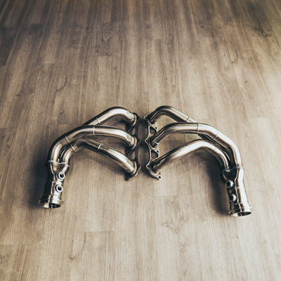F1 High-Flow Race Headers – Porsche 991.1/991.2 GT3 & GT3RS (T304 Stainless
