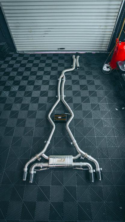 BMW M340i/M440i G2X B58 Cen-Cal Valved Stainless Steel Catback Exhaust