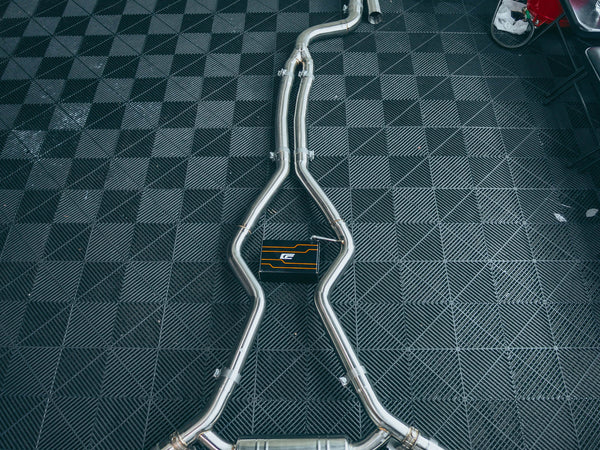 BMW M340i/M440i G2X B58 Cen-Cal Valved Stainless Steel Catback Exhaust