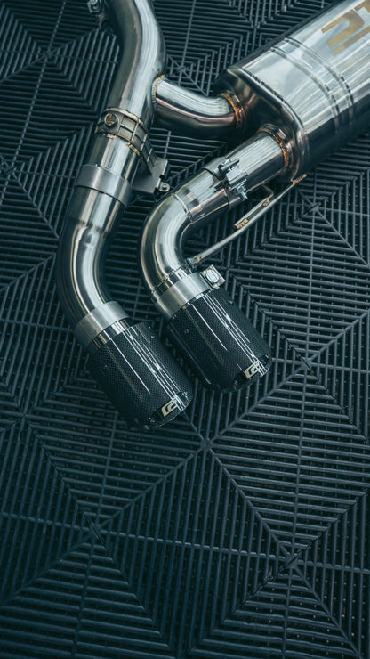 BMW M340i/M440i G2X B58 Cen-Cal Valved Stainless Steel Catback Exhaust