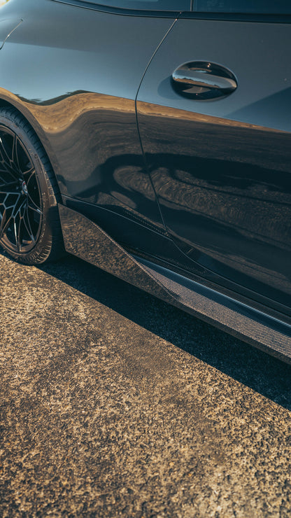 G8X M3/M4 Carbon Fiber M Performance Side Skirts
