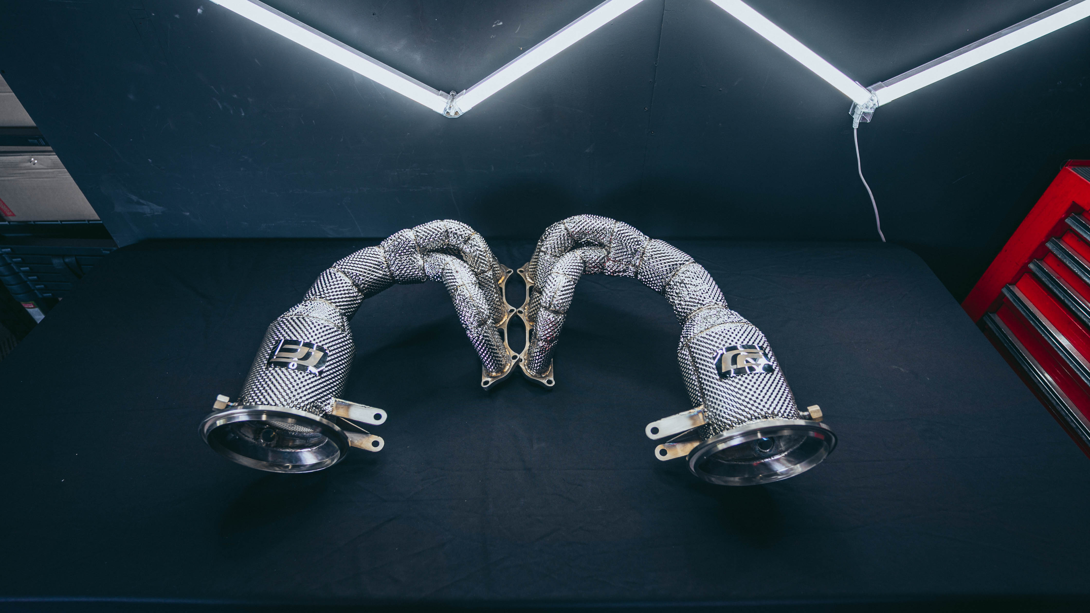 High-Flow Race EQL Headers – Porsche 992 GT3 / GT3 RS (T304 Stainless Steel)