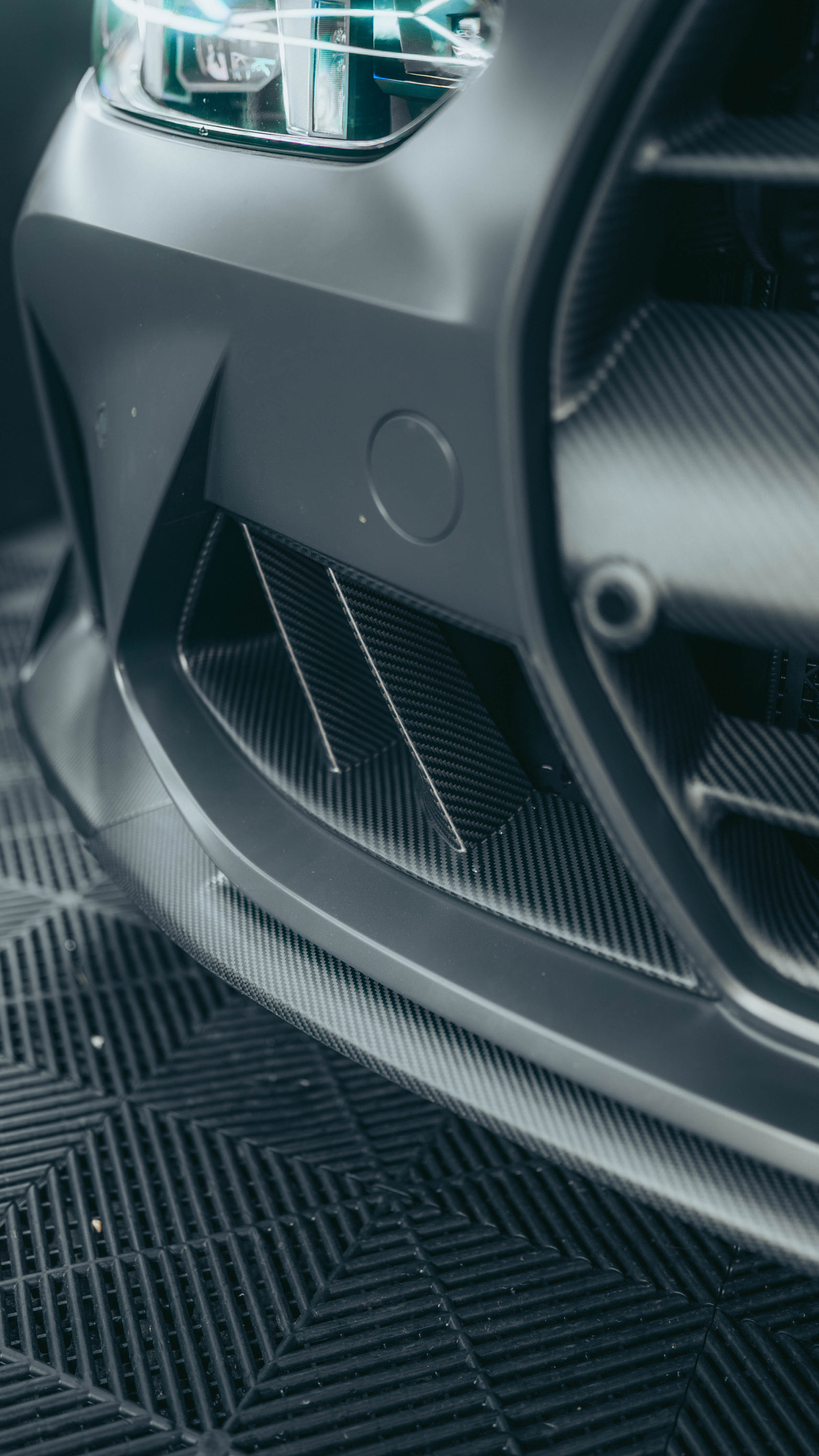 G8X M3/M4 CSL Carbon Fiber 3PC Front Lip - G80/G82/G83