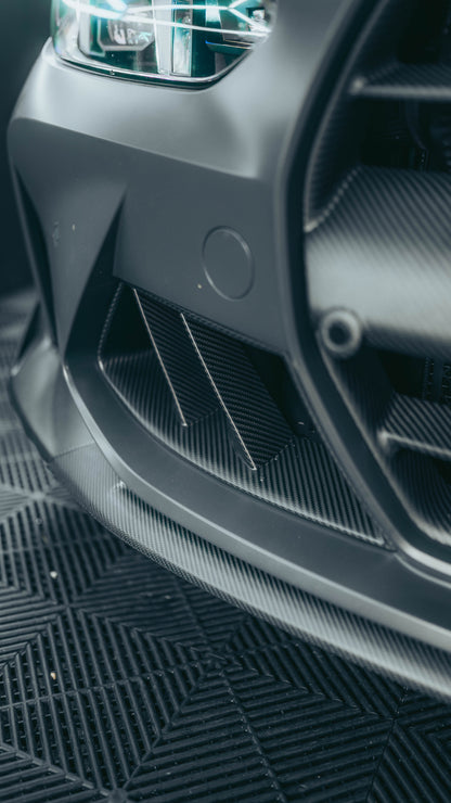 G8X M3/M4 CSL Carbon Fiber 3PC Front Lip - G80/G82/G83