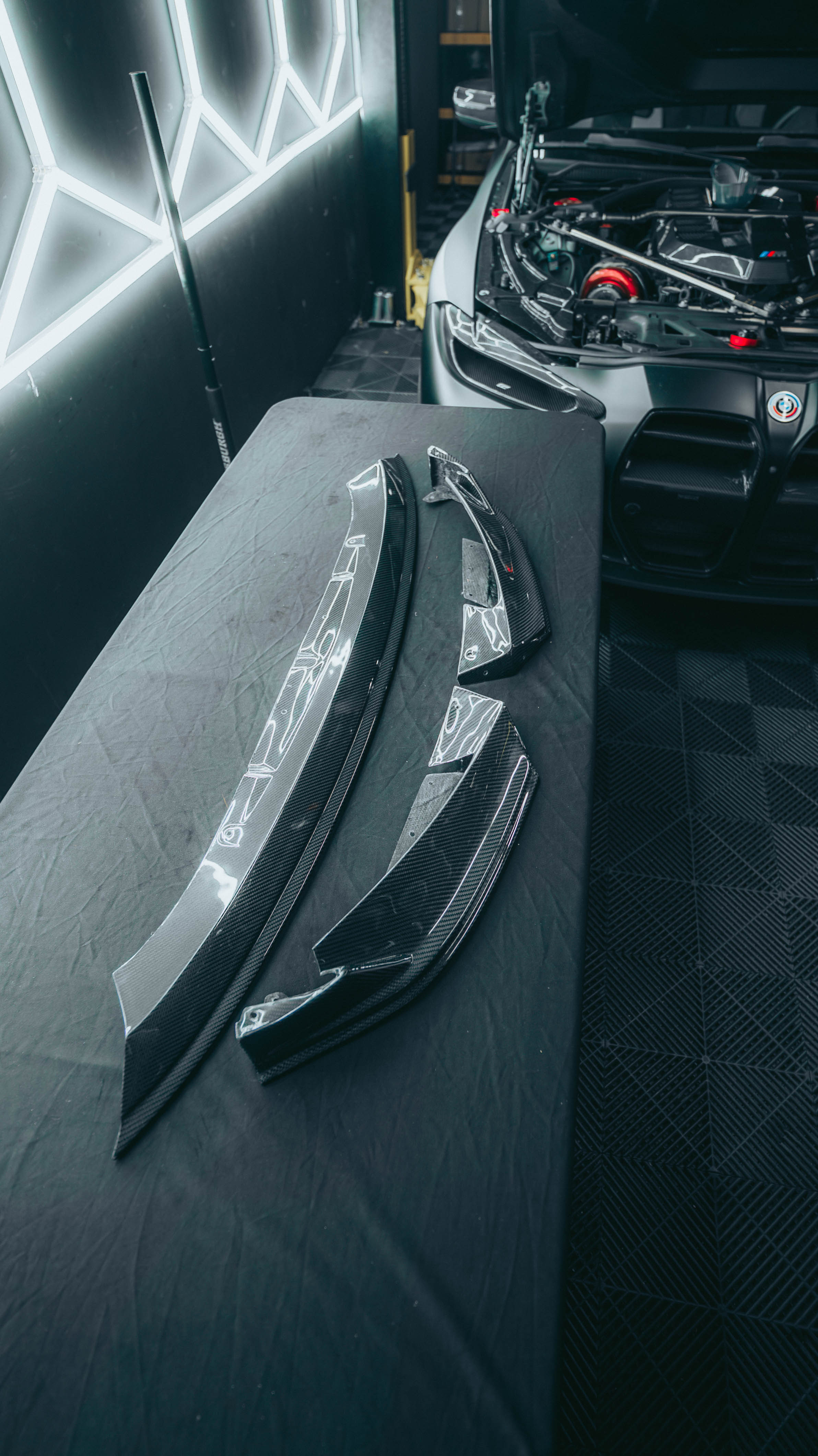 G8X M3/M4 CENCAL Carbon Fiber Front Lip - G80 M3/G82 M4/G83 M4