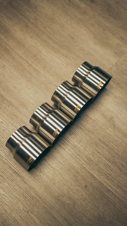 G8X M2/M3/M4 CenCal 4 Inch Exhaust Tips Flat Cut Single Wall - G87 M2/G80 M3/G82 M4/G83 M4