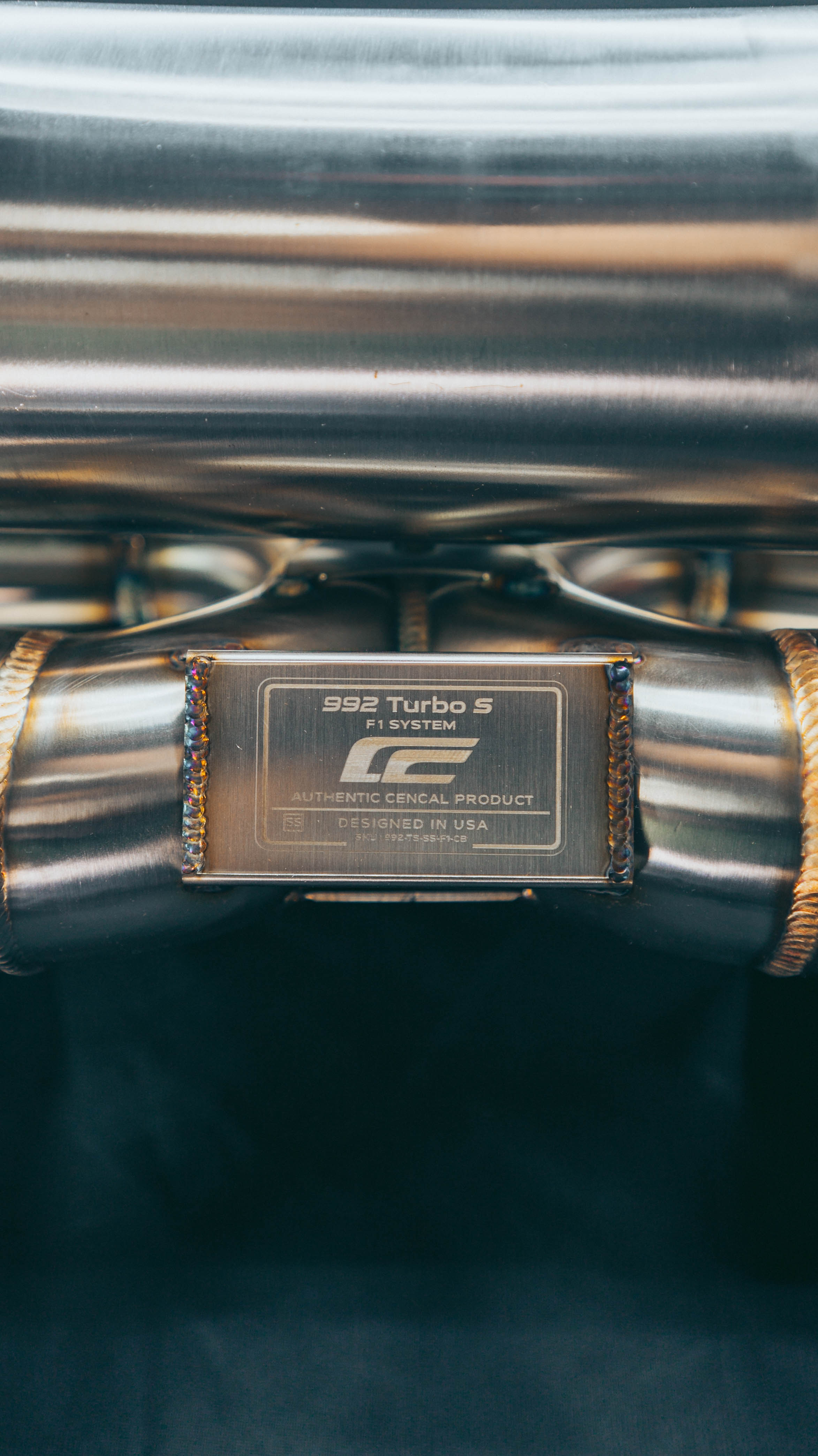 Porsche 992 Carrera/ 992 Turbo S CenCalMotorsport F1 Exhaust System