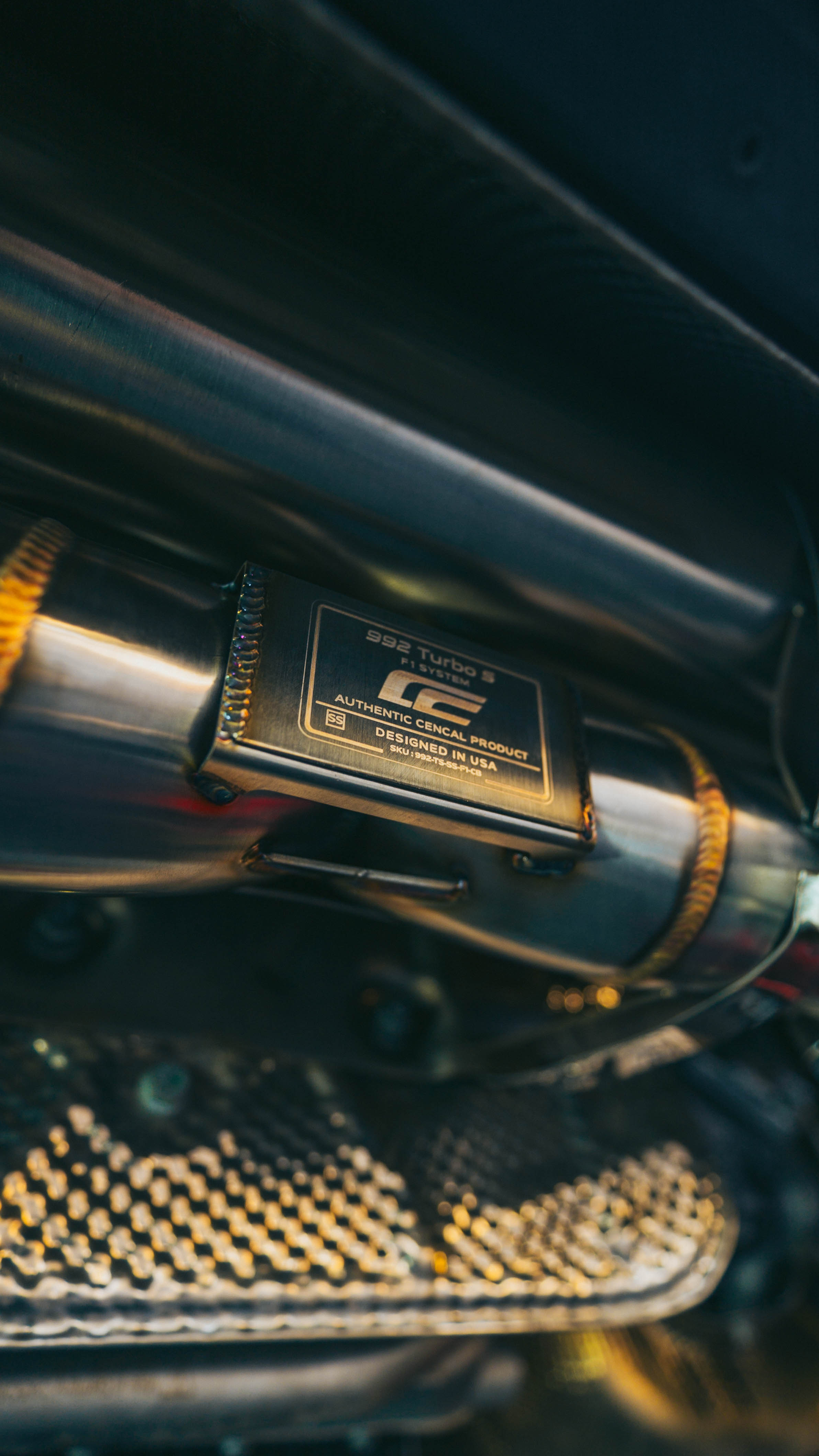 Porsche 992 Carrera/ 992 Turbo S CenCalMotorsport F1 Exhaust System