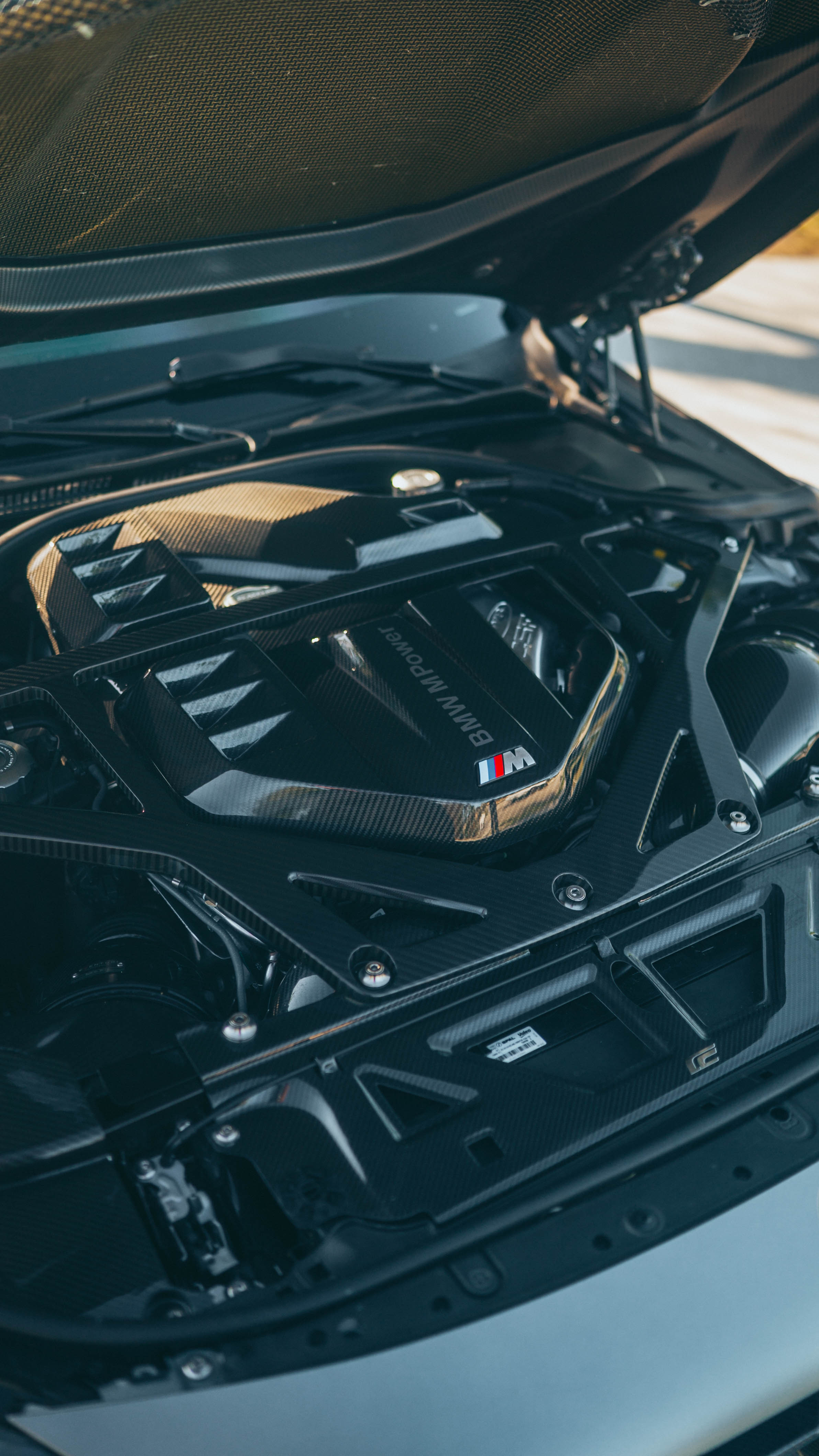 G8X M2/M3/M4 Carbon Fiber V2 Extended Engine Cover - G80 M3/G82 G83 M4/G87 M2