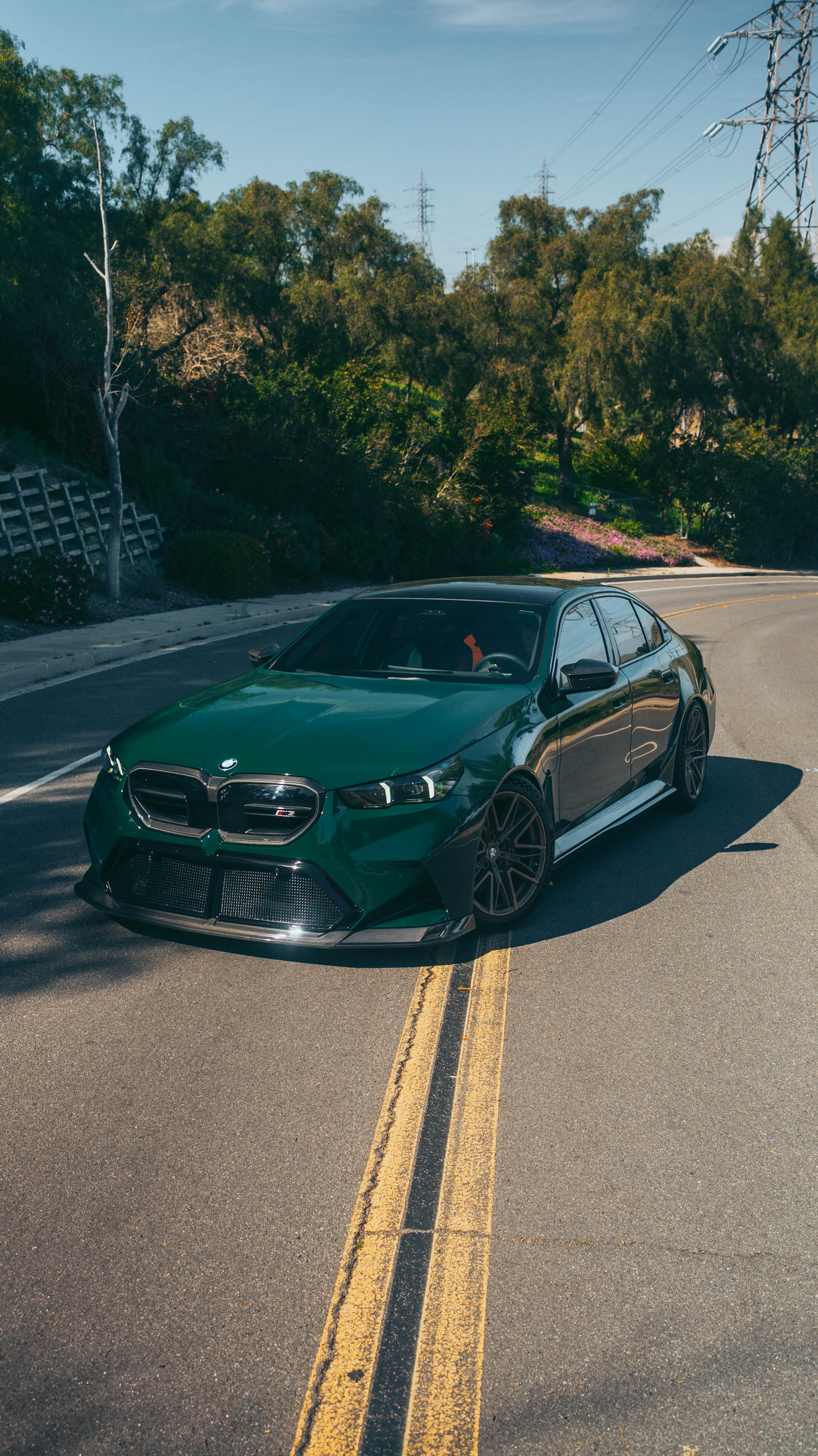 G90/G99 M5 Authentic Carbon Fiber MHC SP90 Front Lip