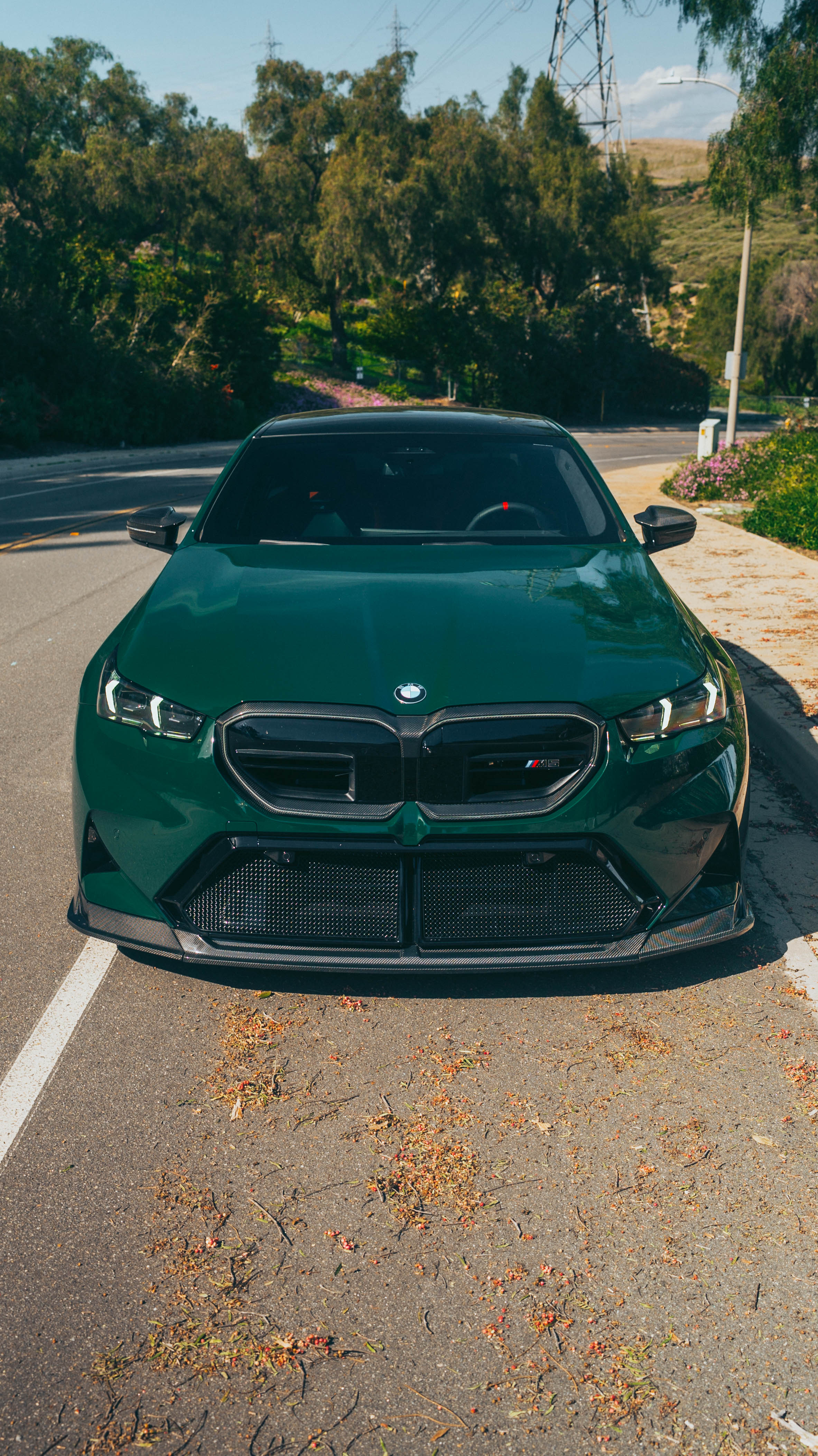 G90/G99 M5 Authentic Carbon Fiber MHC SP90 Front Lip