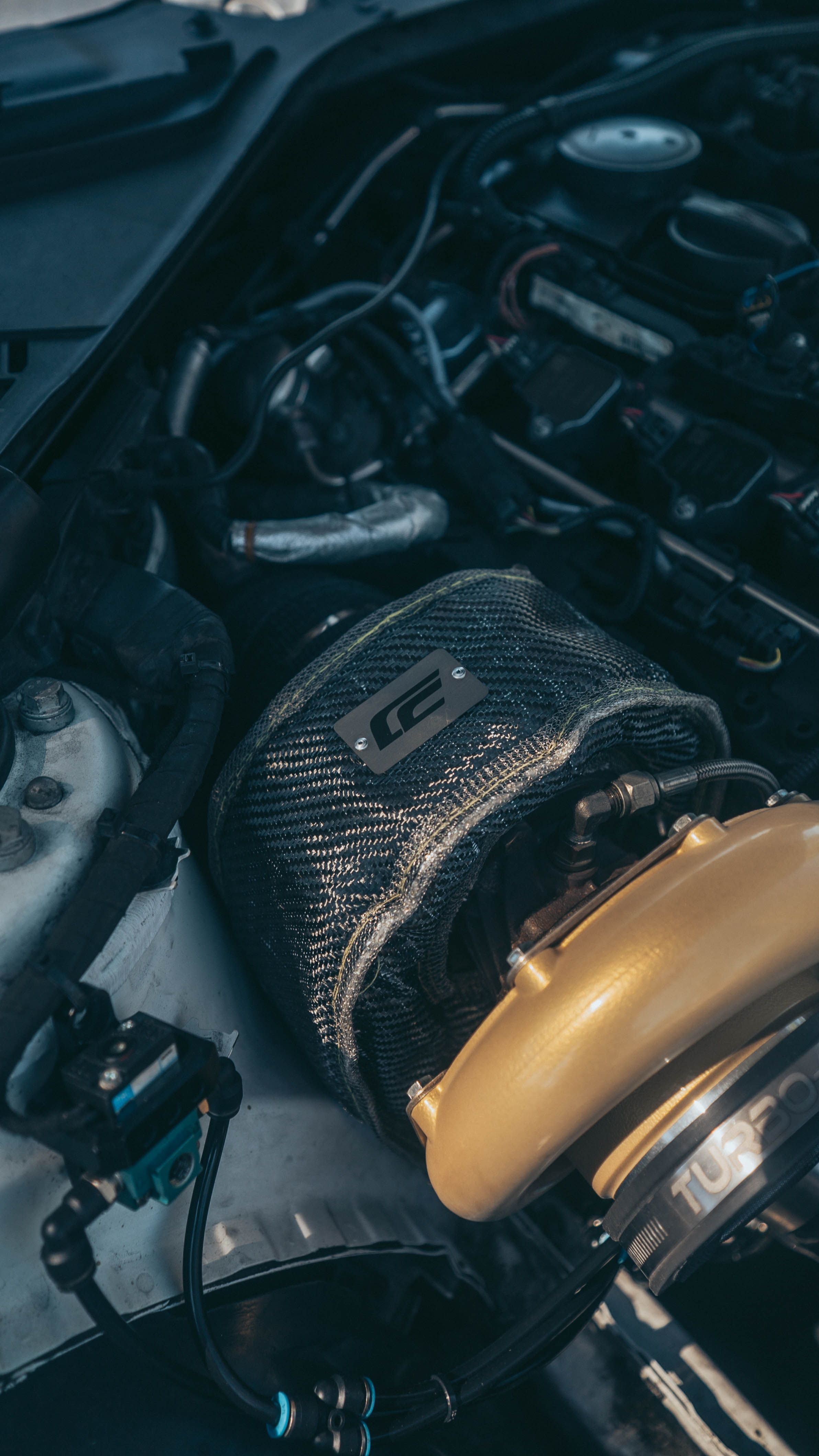 T4 Carbon Fiber Turbo Blanket - CenCalMotorsport