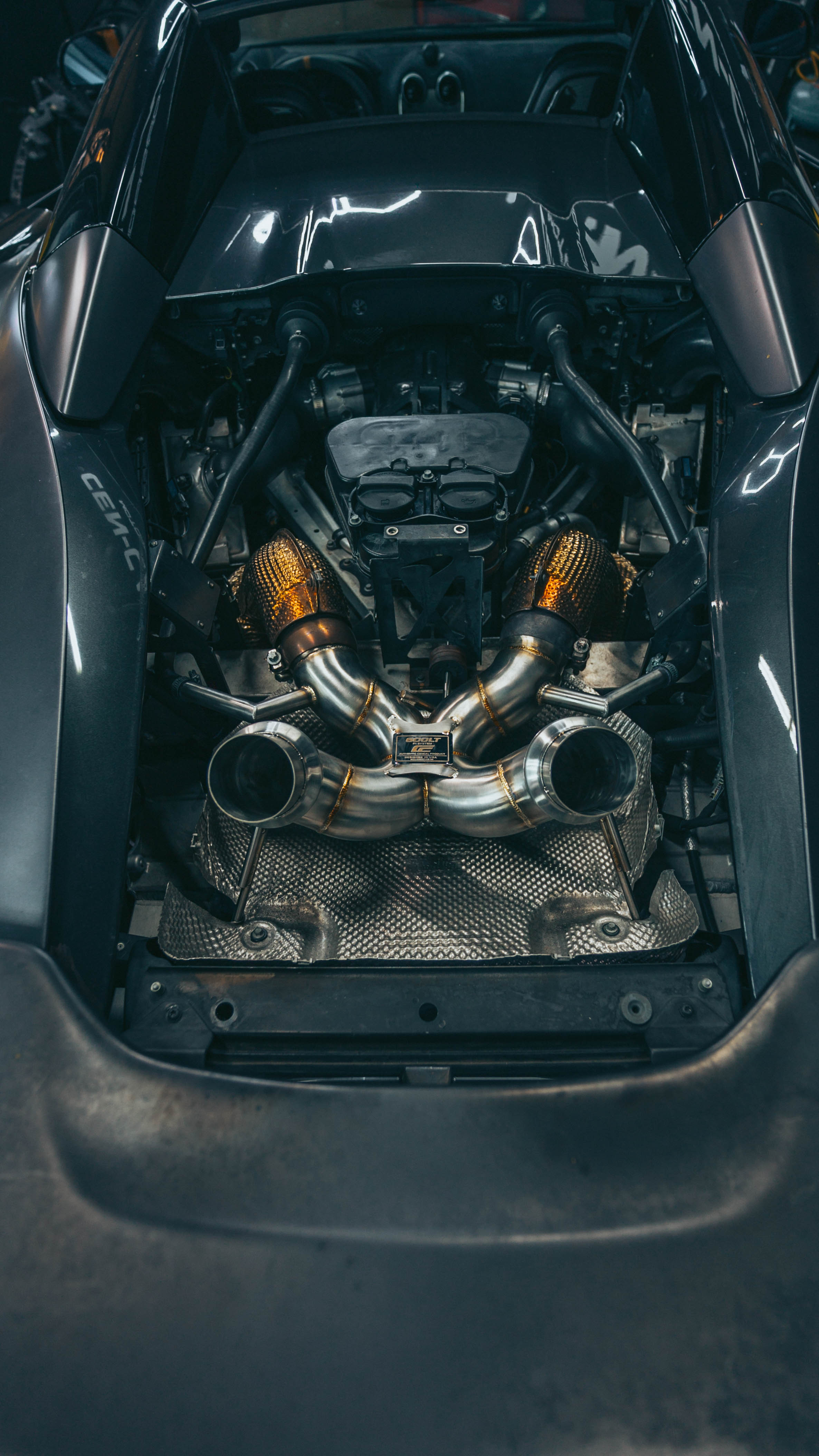 McLaren 600LT F1 CenCal Exhaust System