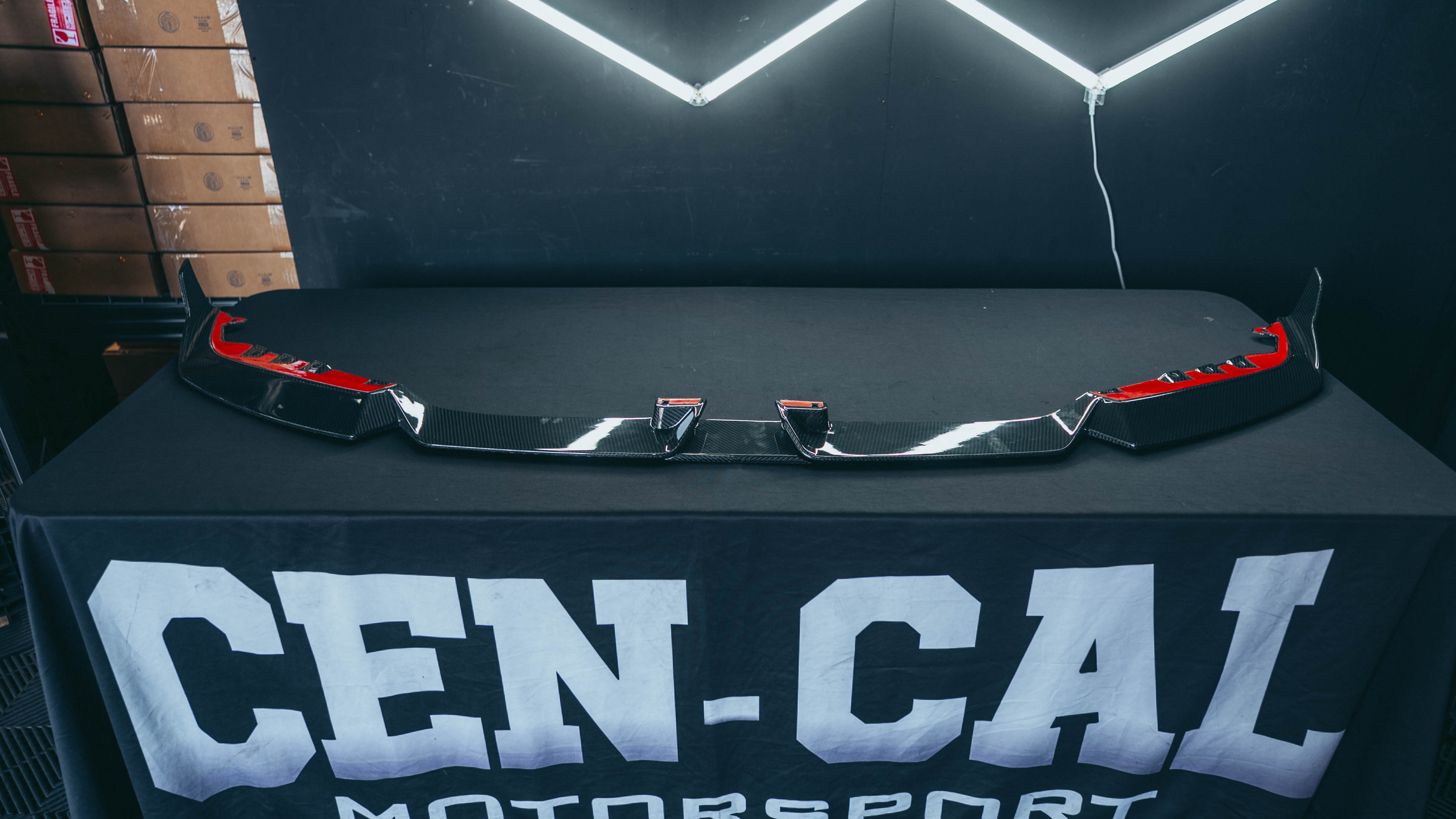 G87 M2 VST Style Carbon Fiber Front Lip