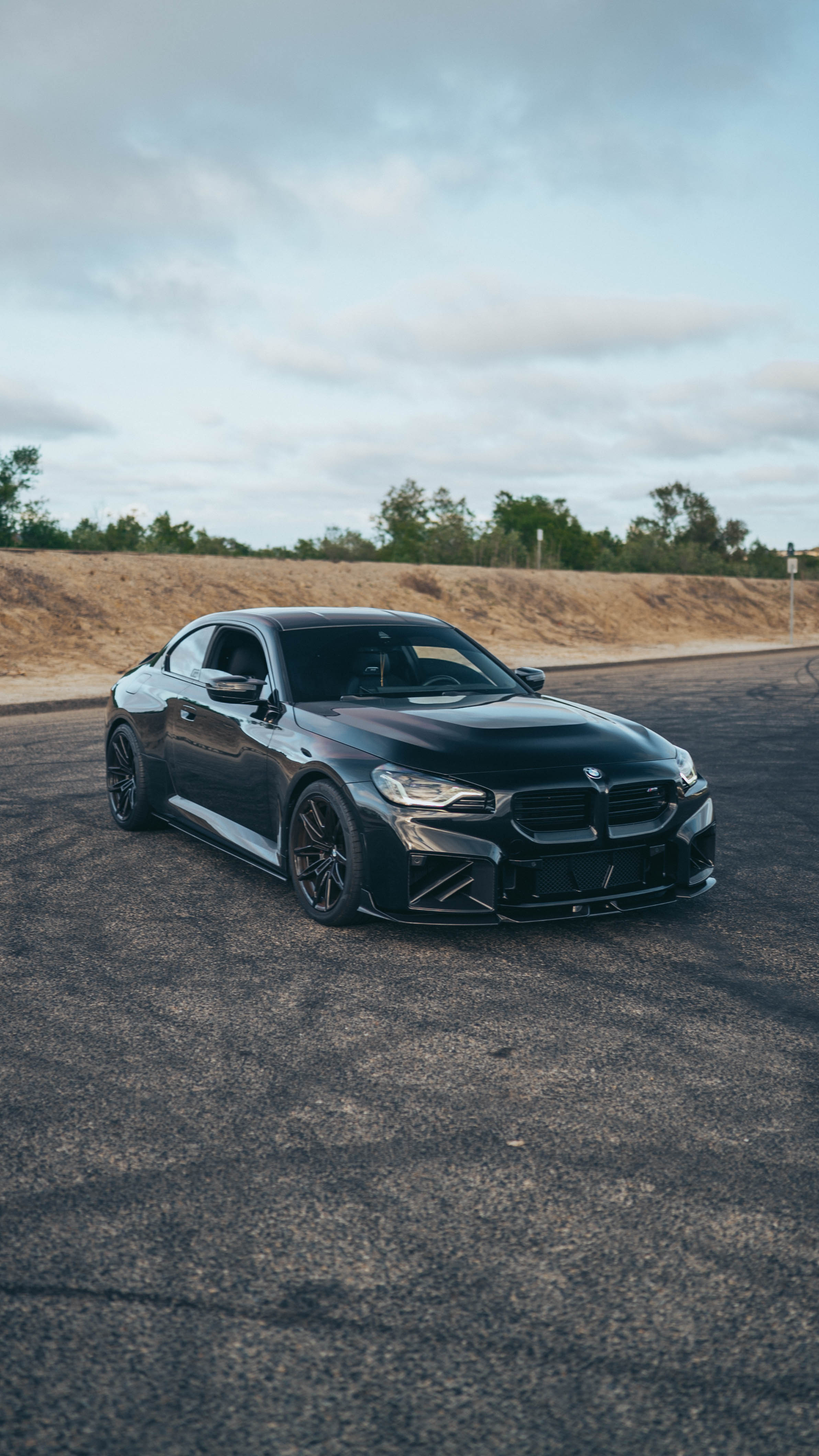 G87 M2 VST Style Carbon Fiber Front Lip