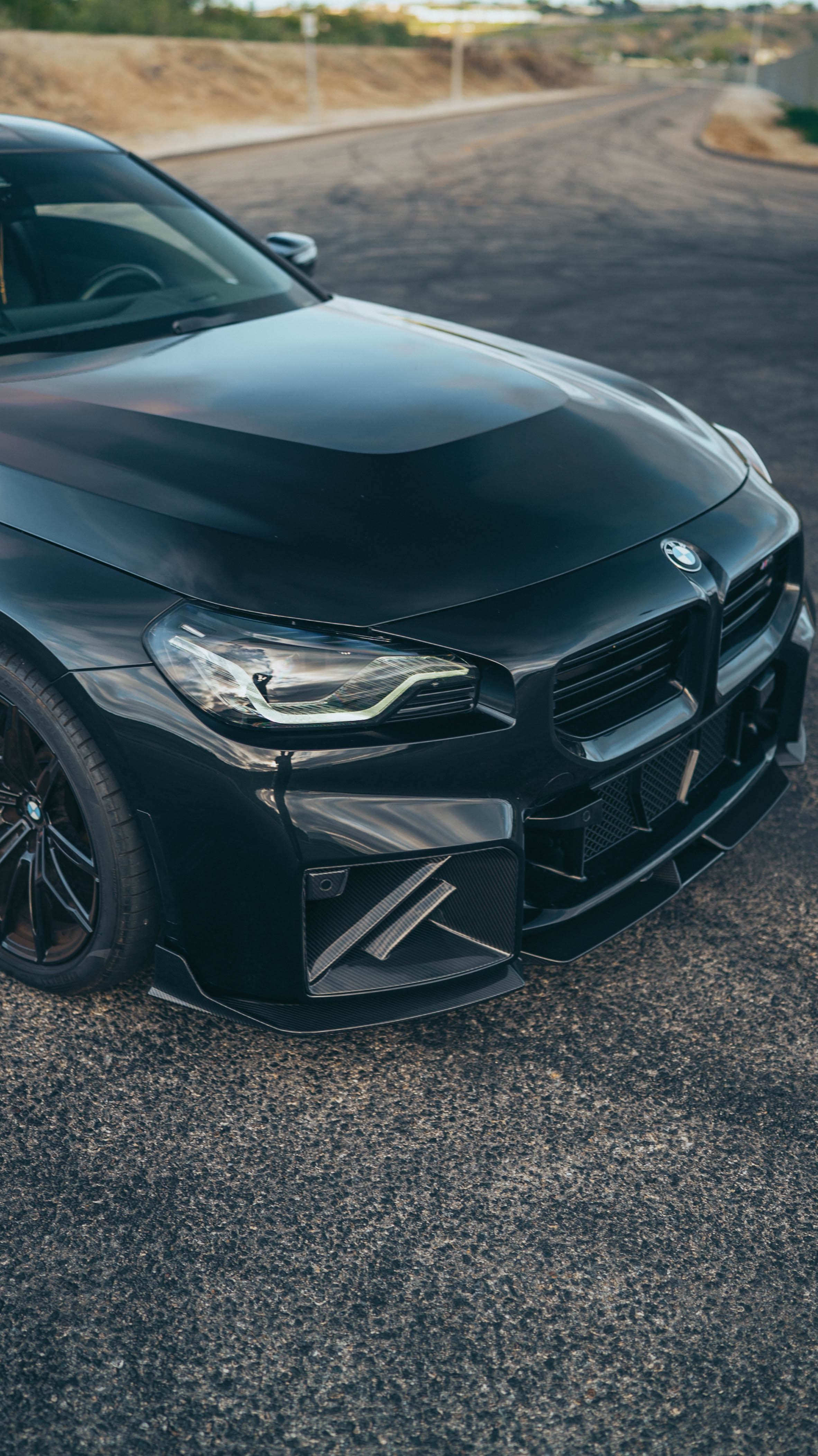 G87 M2 VST Style Carbon Fiber Front Lip