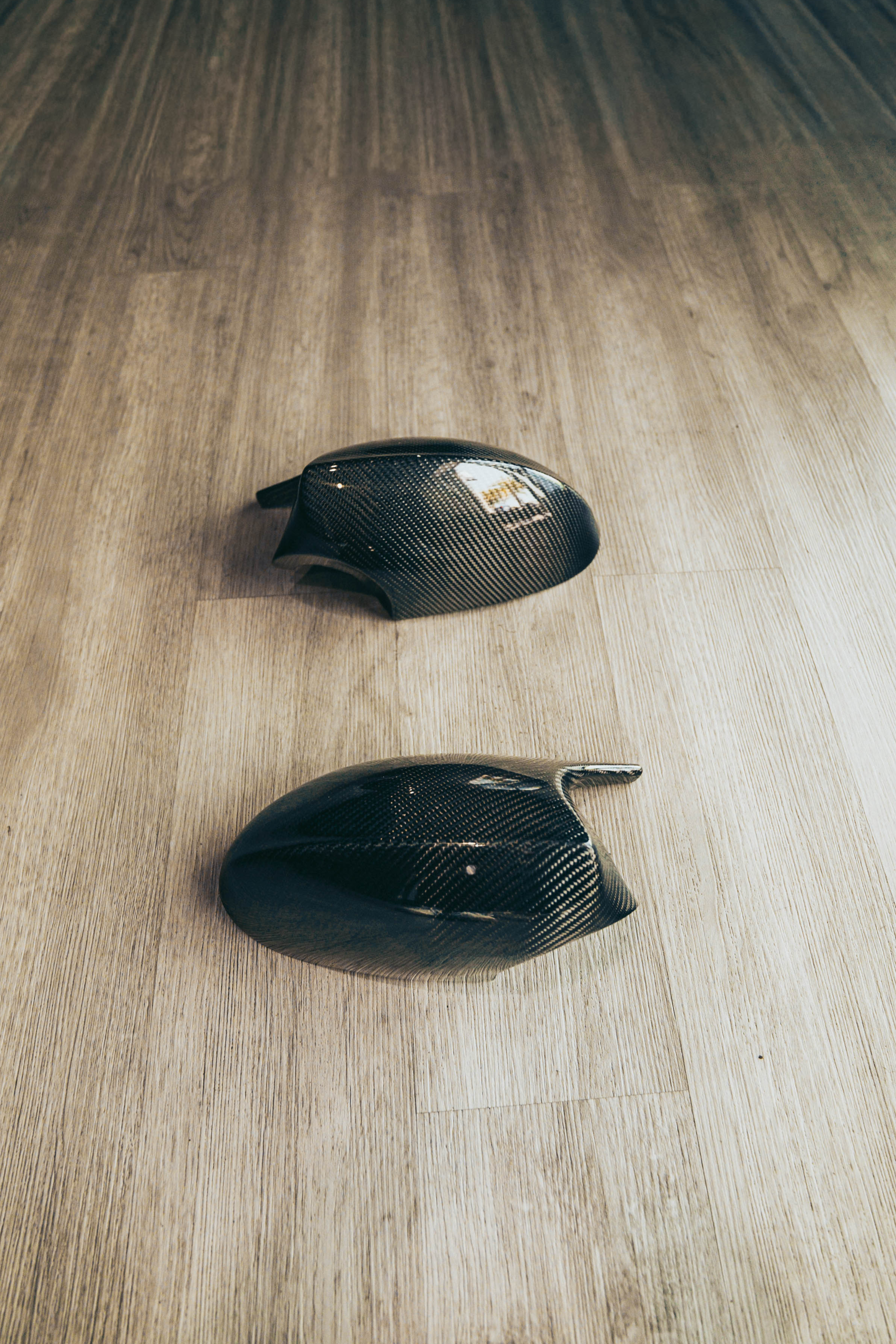 E9X/E8X M Style Carbon Fiber Mirror Cap Replacements