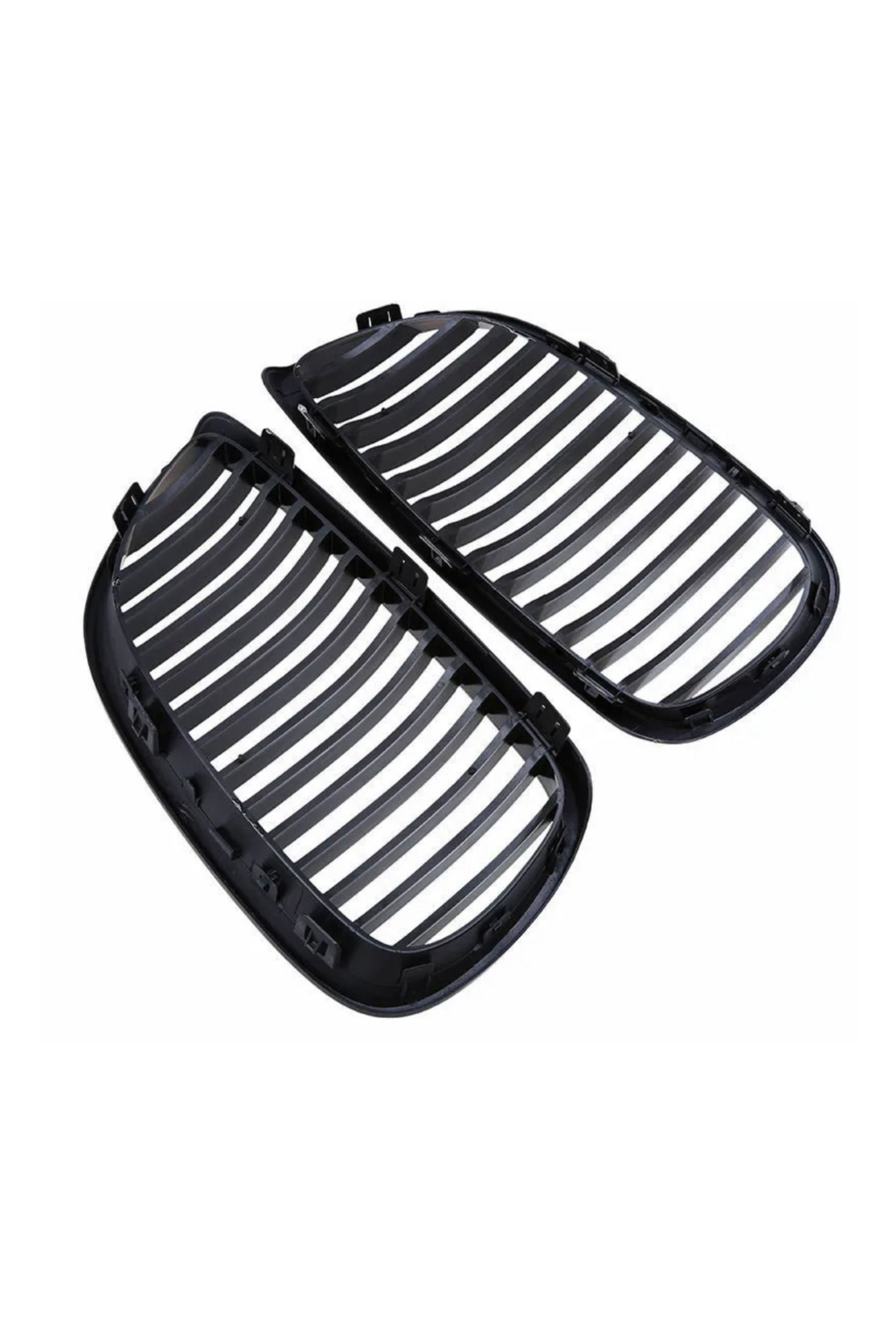 E9X gloss black single slat kidney grill