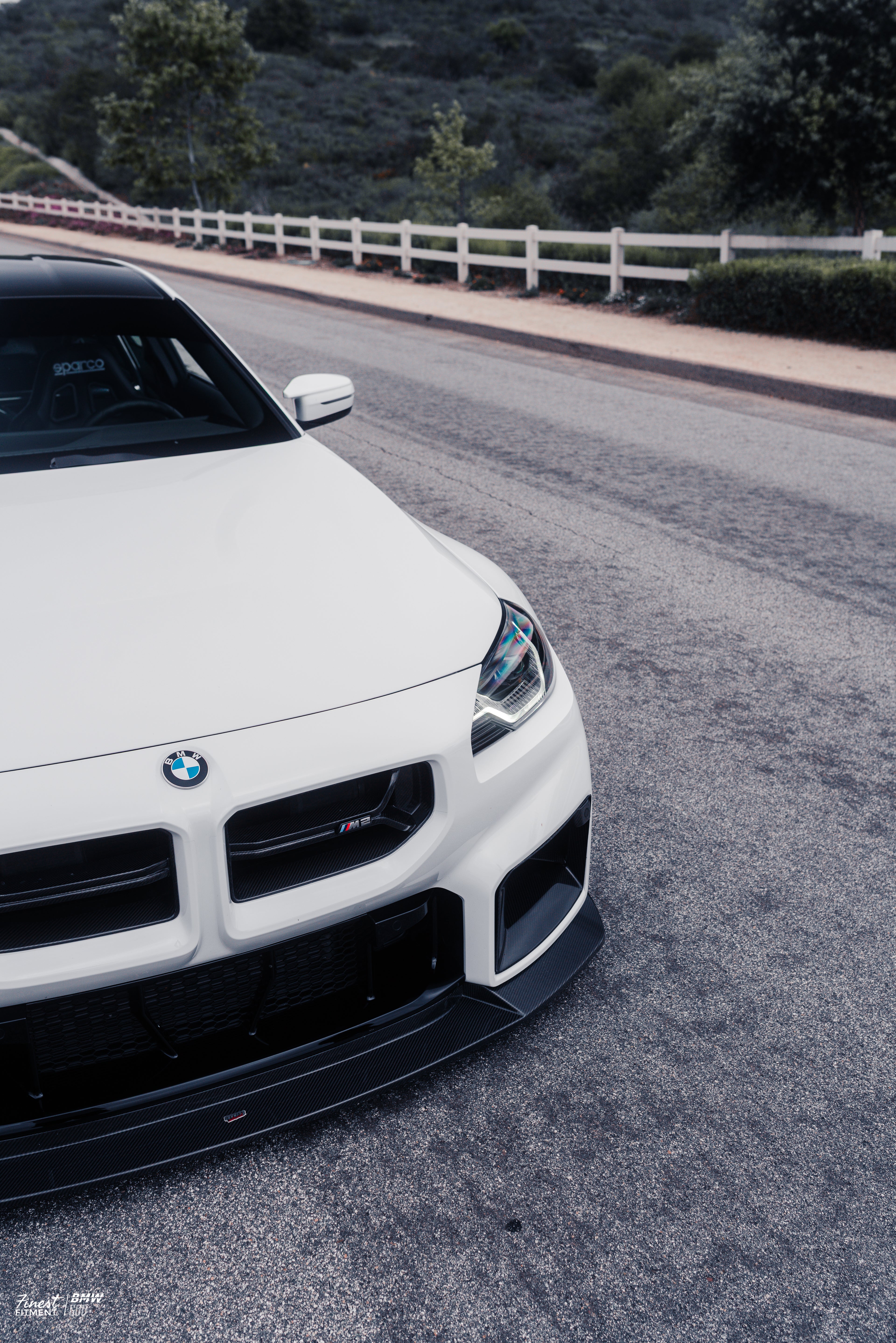 CSL Style Carbon Fiber Front Grille – BMW G87 M2