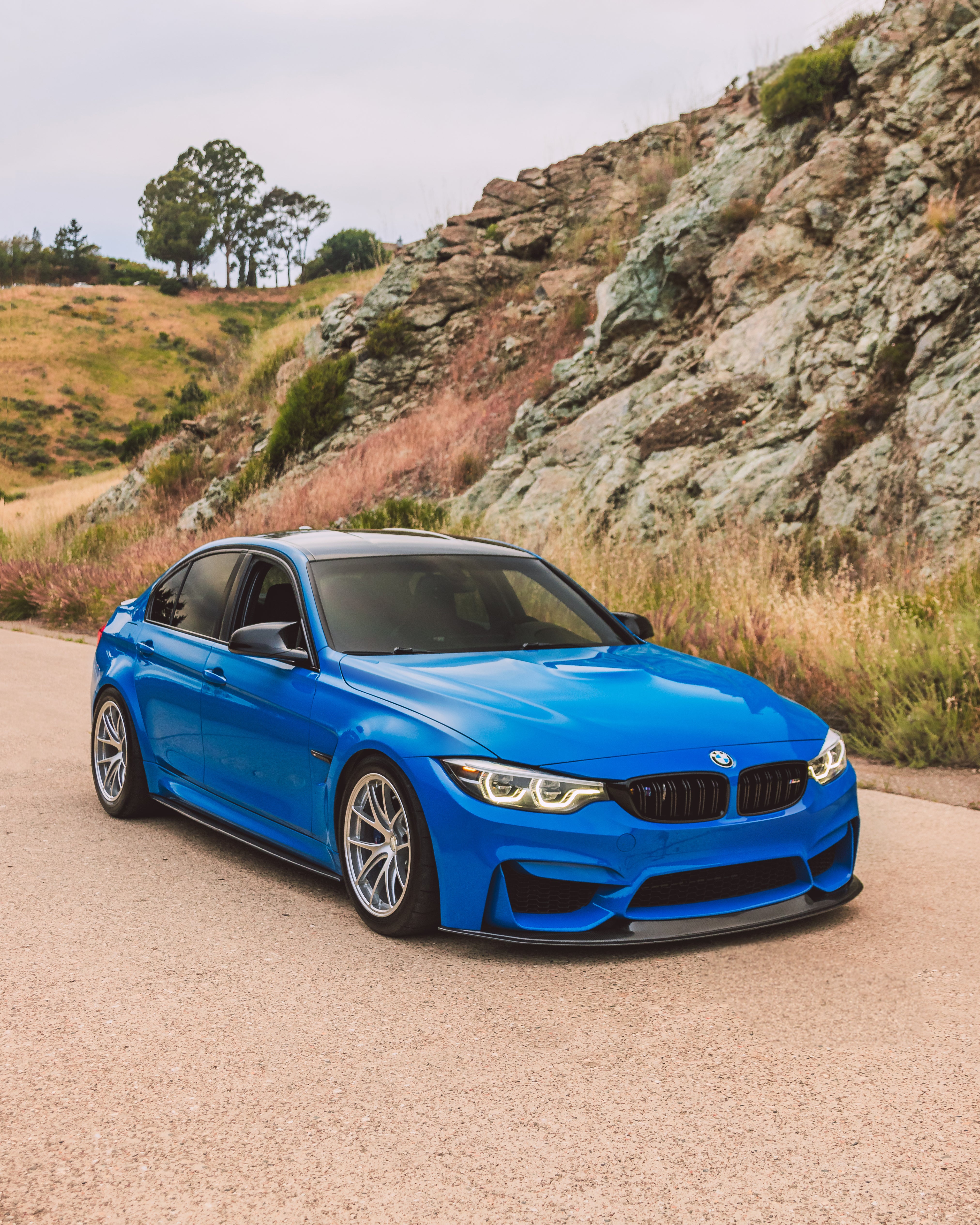 F8X M3/M4 J Style Carbon Fiber Front Lip – Aggressive Design