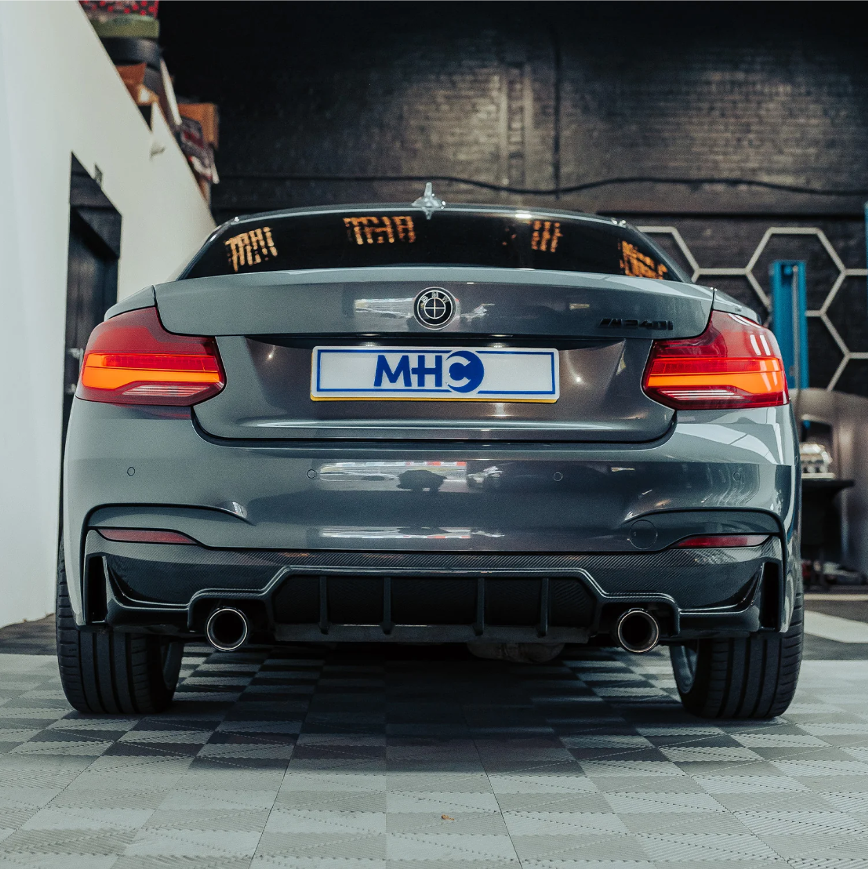 F22/F23 M235i & M240i Authentic Pre-Preg Carbon Fiber MHC Ultra Aggressive Rear