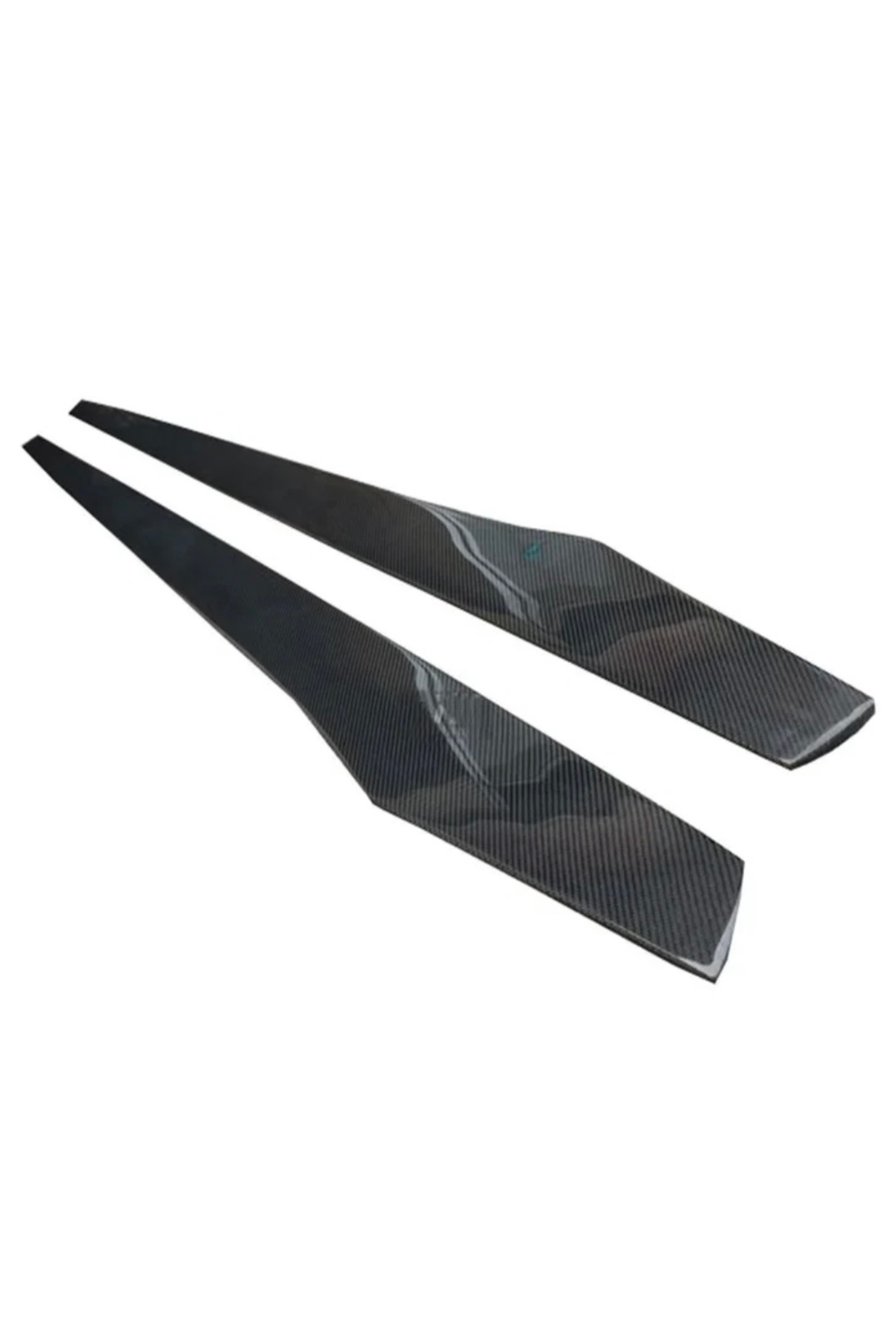 F30 V Style Carbon Fiber Side Skirt Extentions