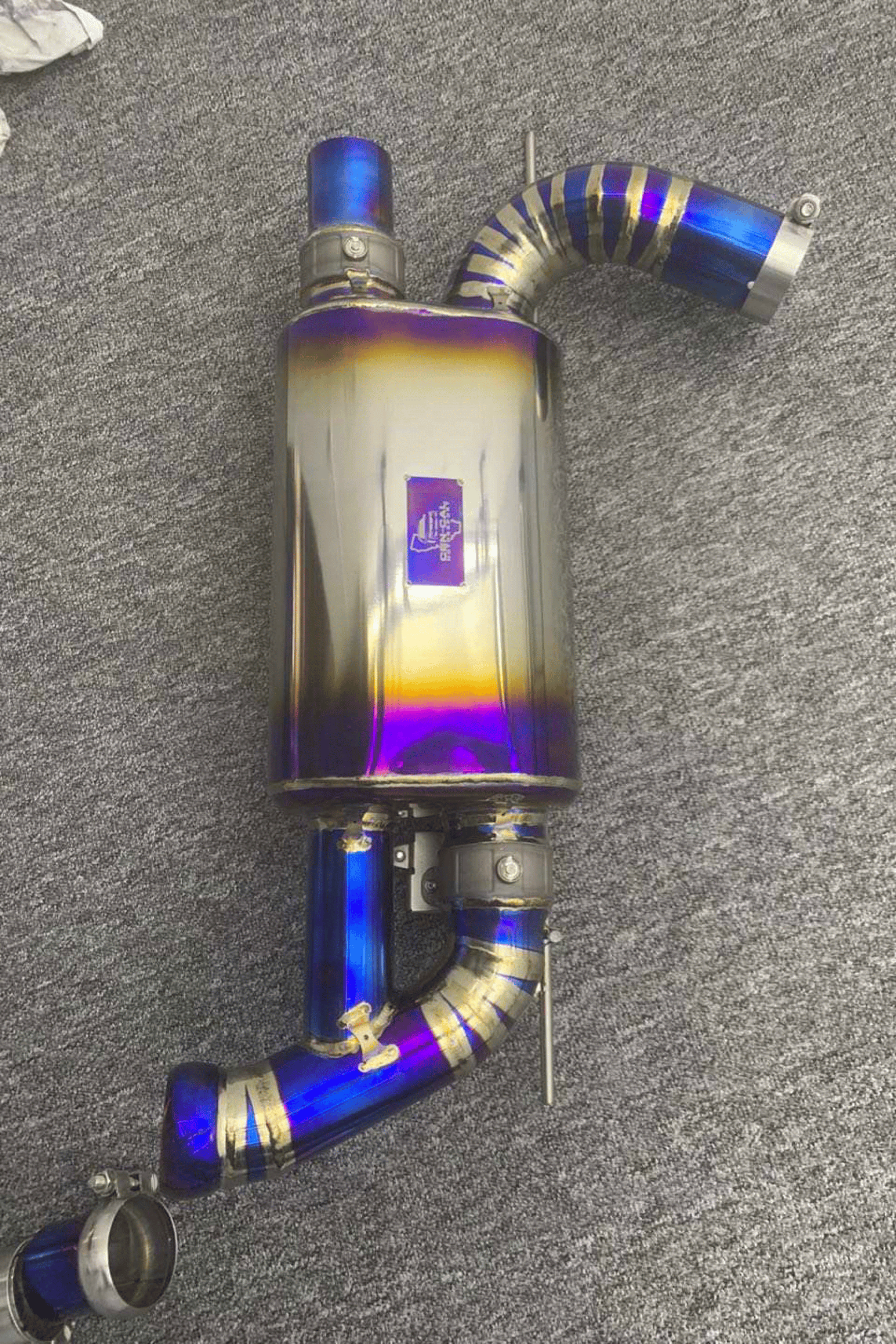 F3X 340i/440i B58 valved Cen-Cal catback exhaust(titanium)