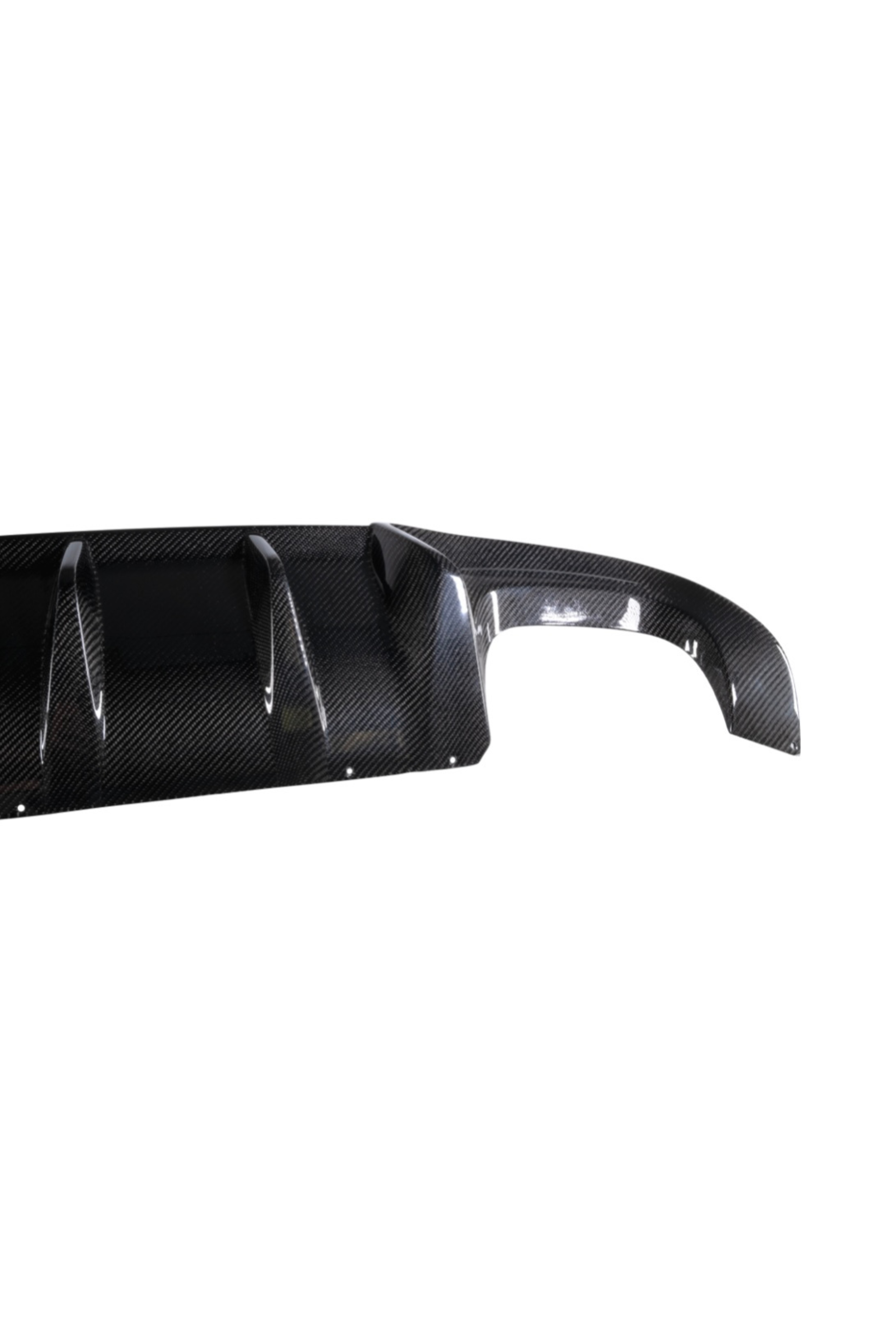 F87 M2 A Style Carbon Fiber Rear Diffuser