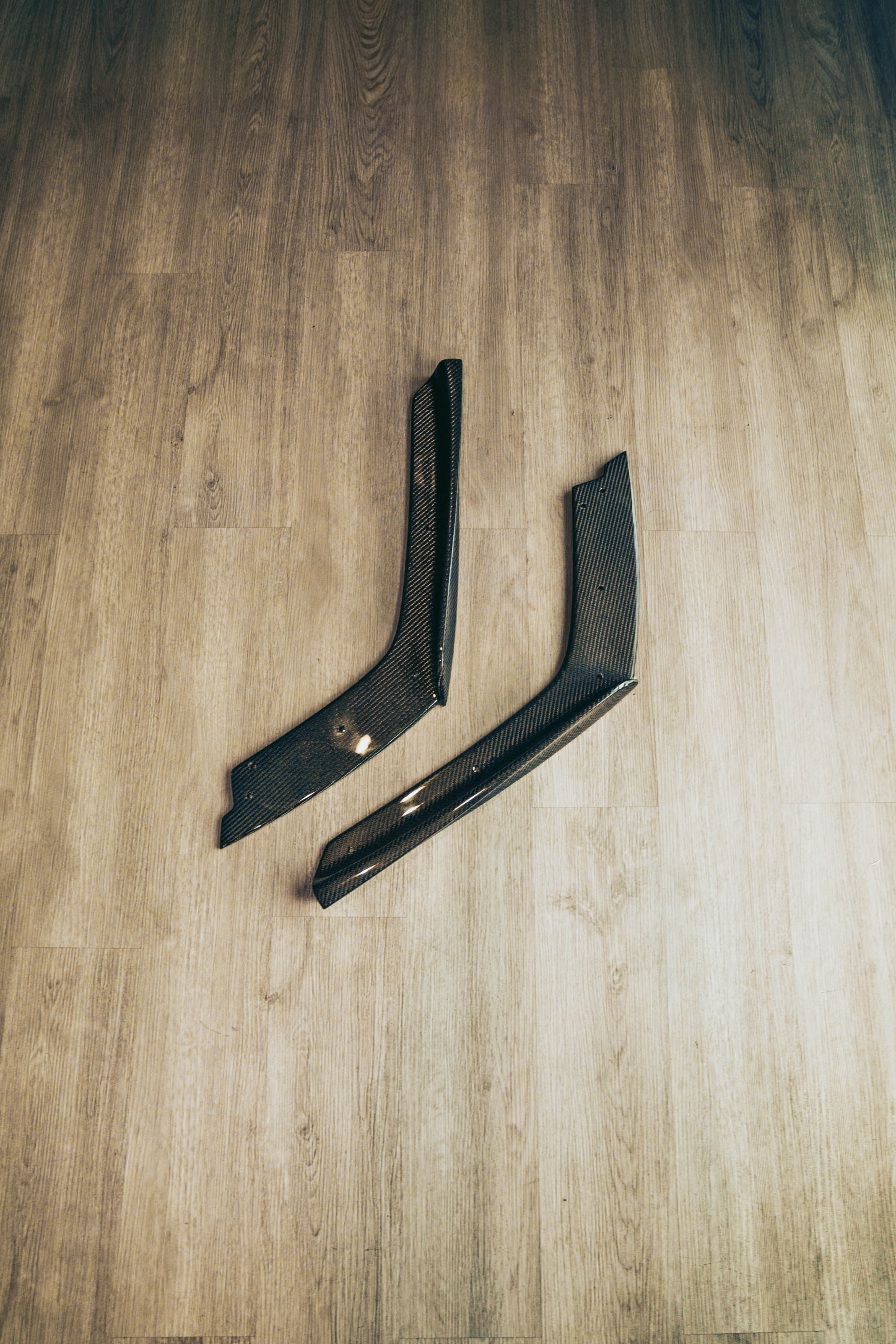 F8X M3 M4 Carbon Fiber Rear Bumper Extensions