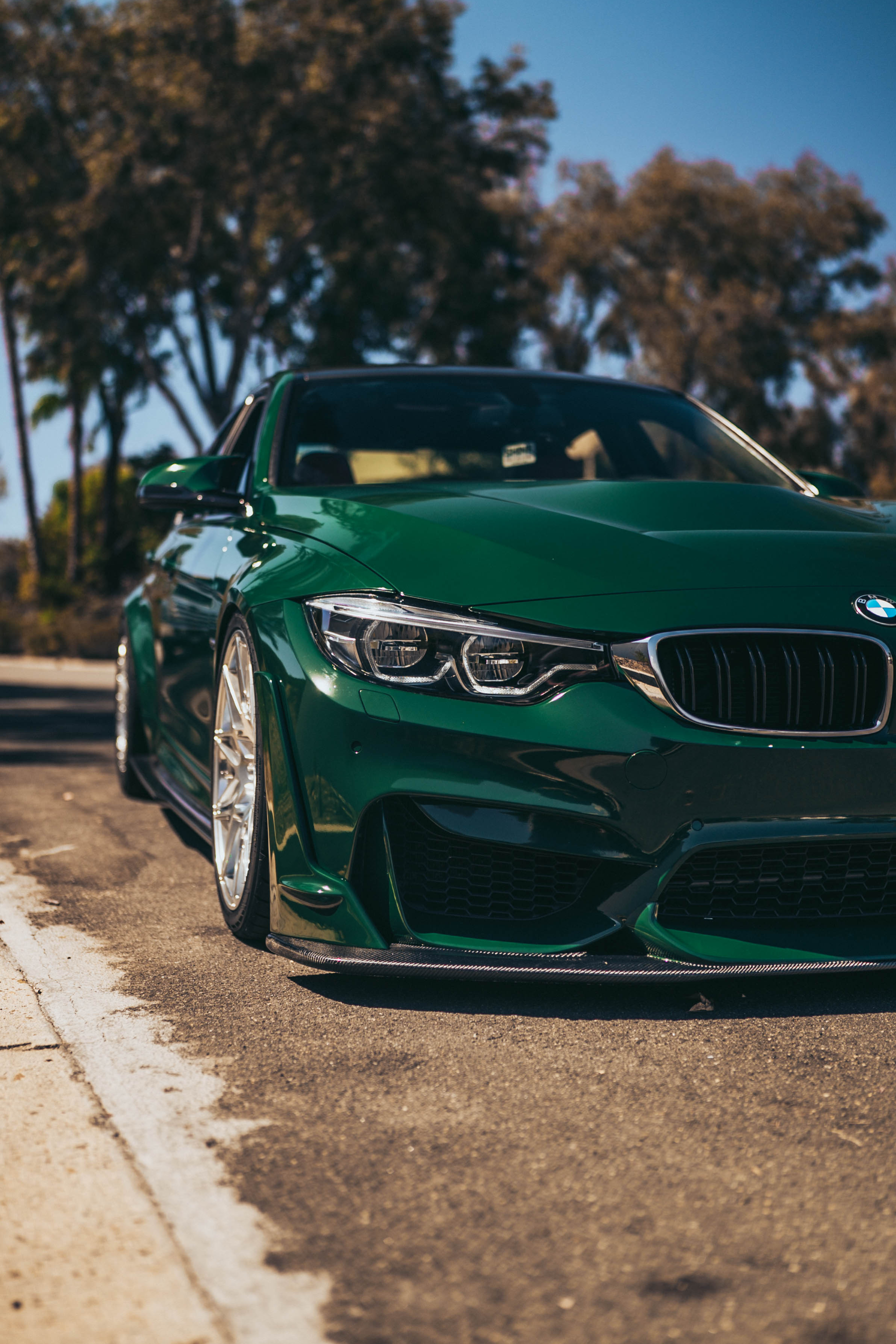 F8X M3/M4 Carbon Fiber Laptorr Style Front Lip