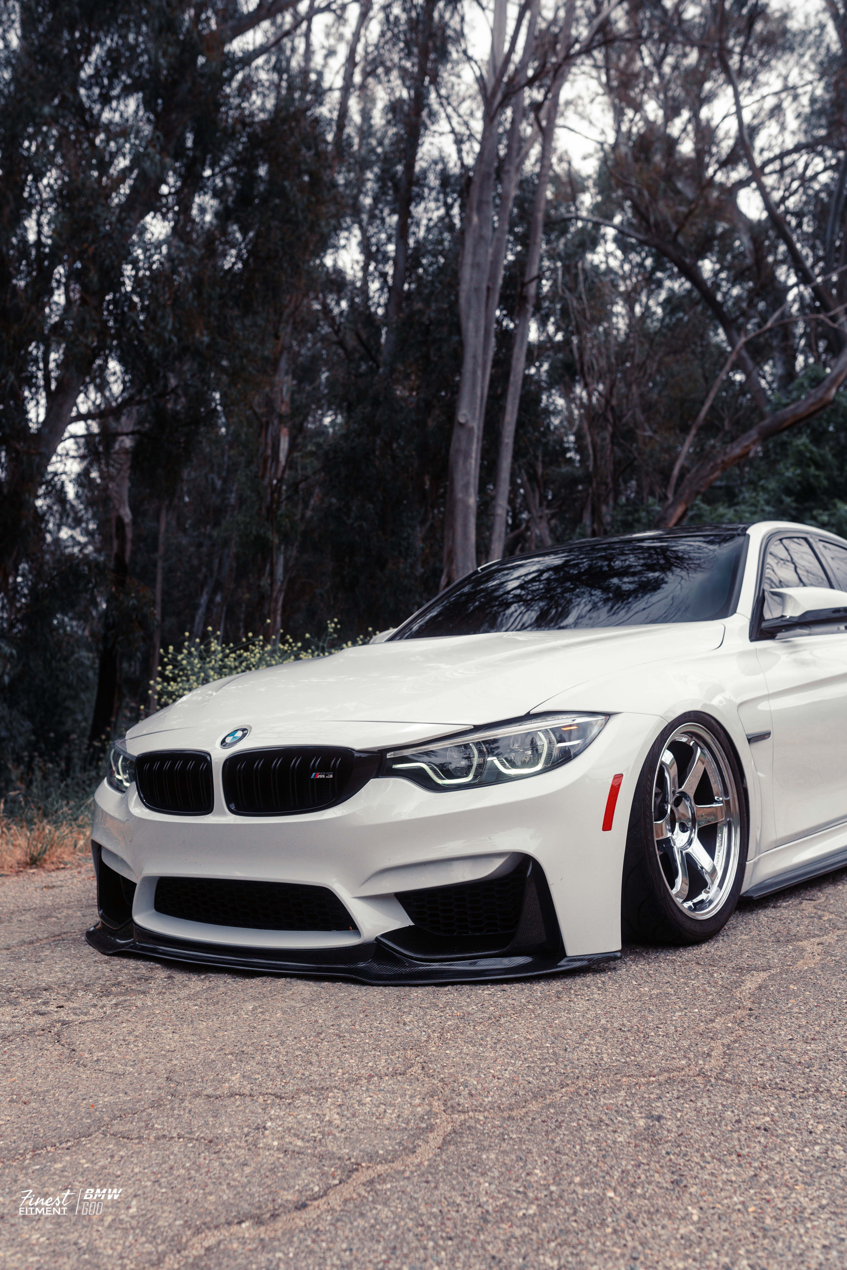 F8X M3/M4 Carbon Fiber Lower Bumper Splitters - F80/F82/F83