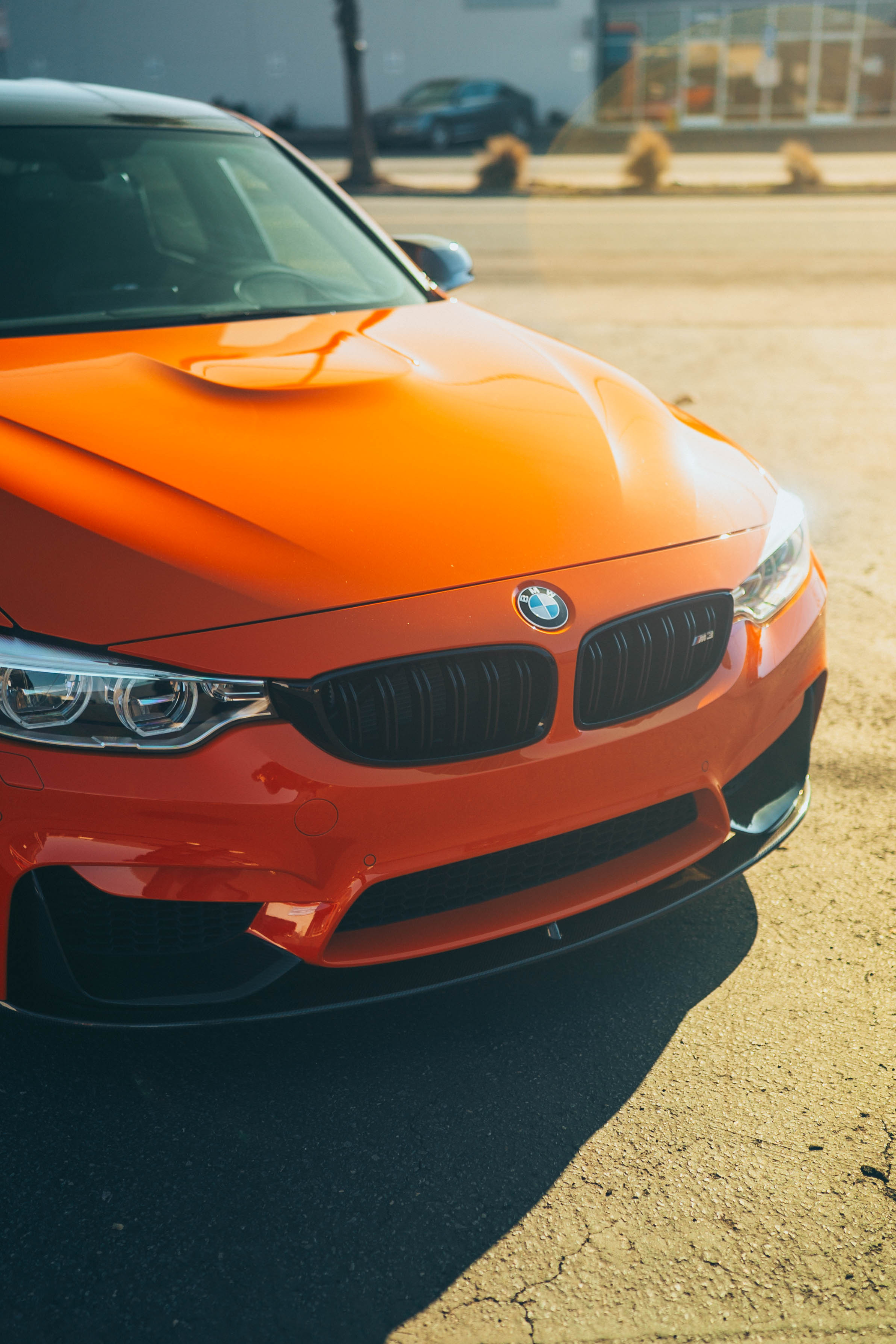 F8X M3/M4 Carbon Fiber M Performance 3PC Front Lip - F80/F82/F83