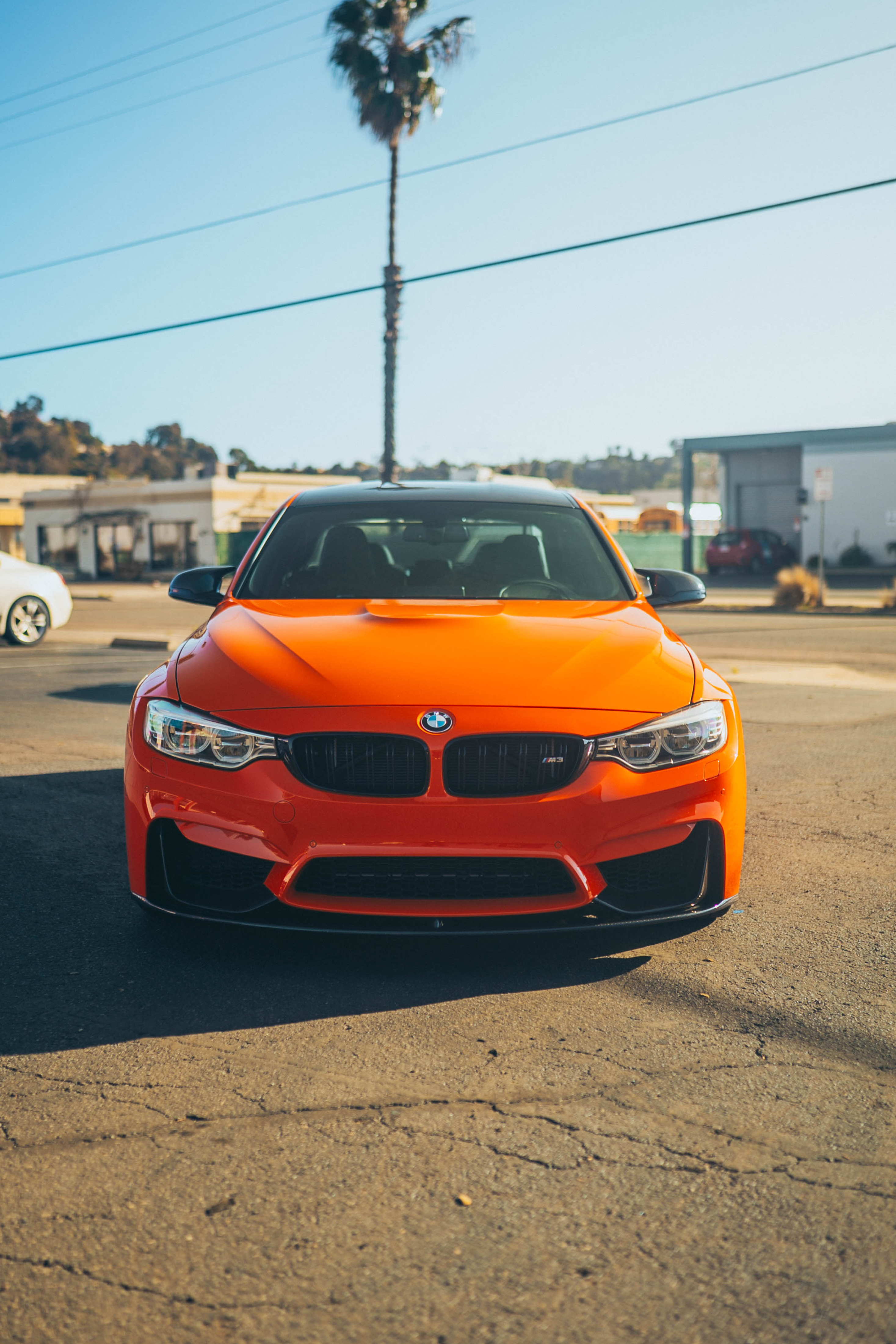F8X M3/M4 Carbon Fiber M Performance 3PC Front Lip - F80/F82/F83